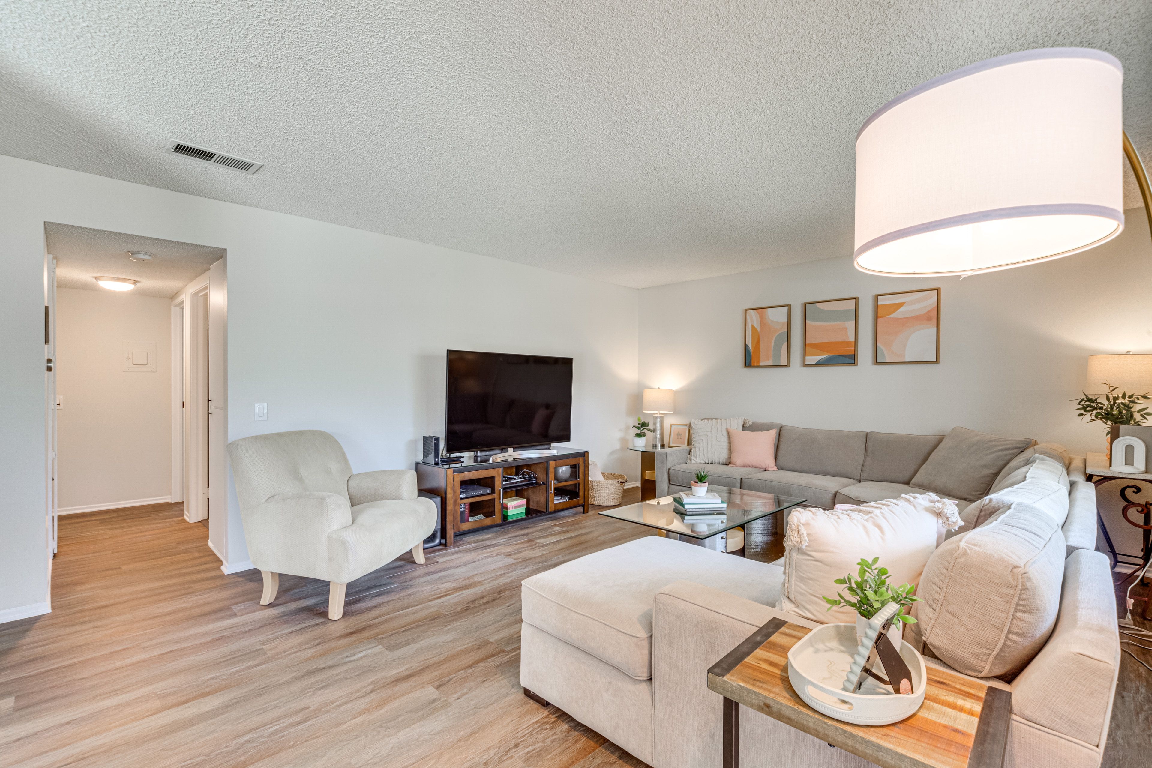 Living Room | Full Sleeper Sofa | Free WiFi | Central A/C & Heating