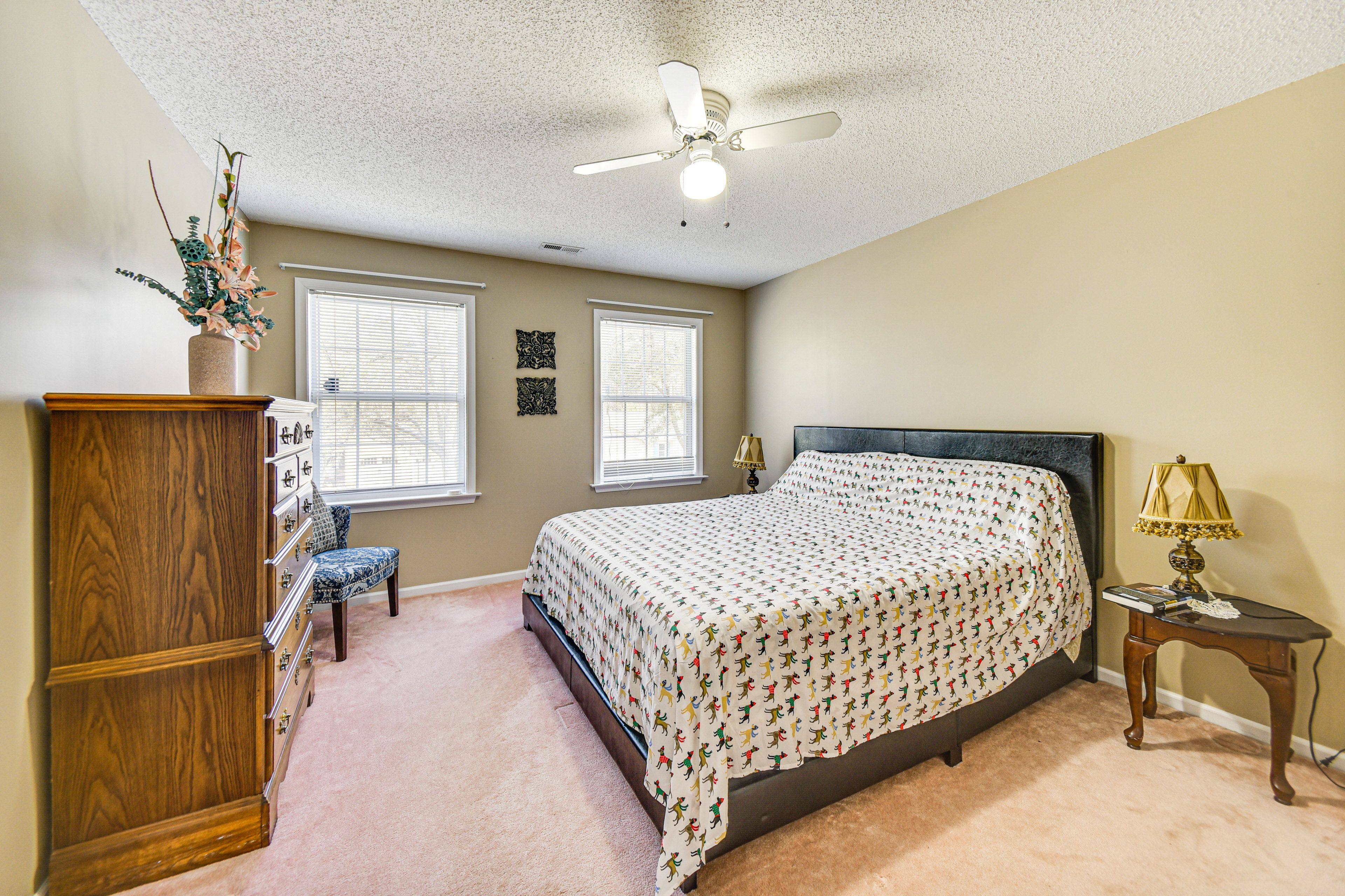 Bedroom 1 | King Bed | Linens Provided | 2nd Floor