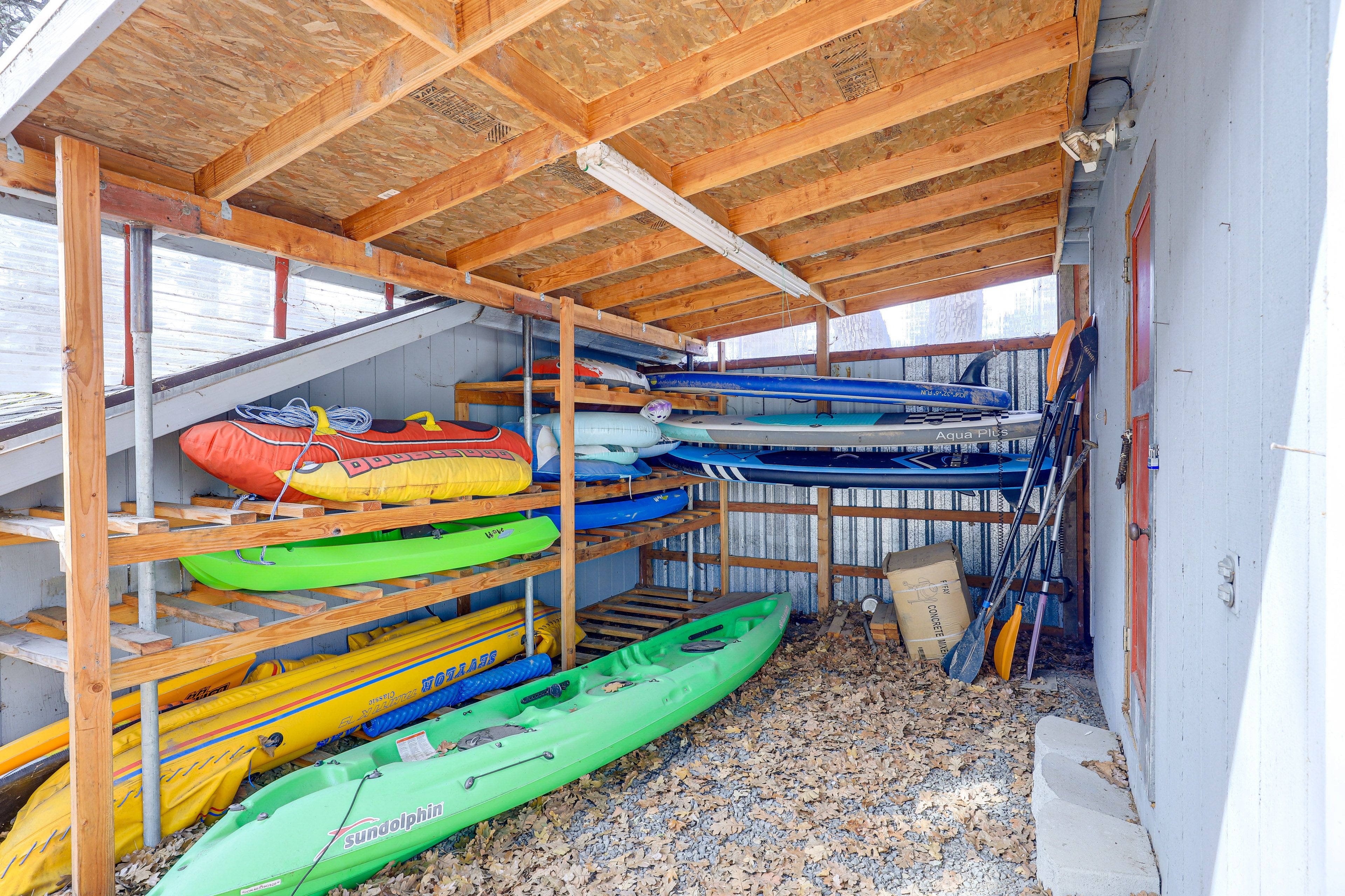 Kayaks & Paddleboards Provided