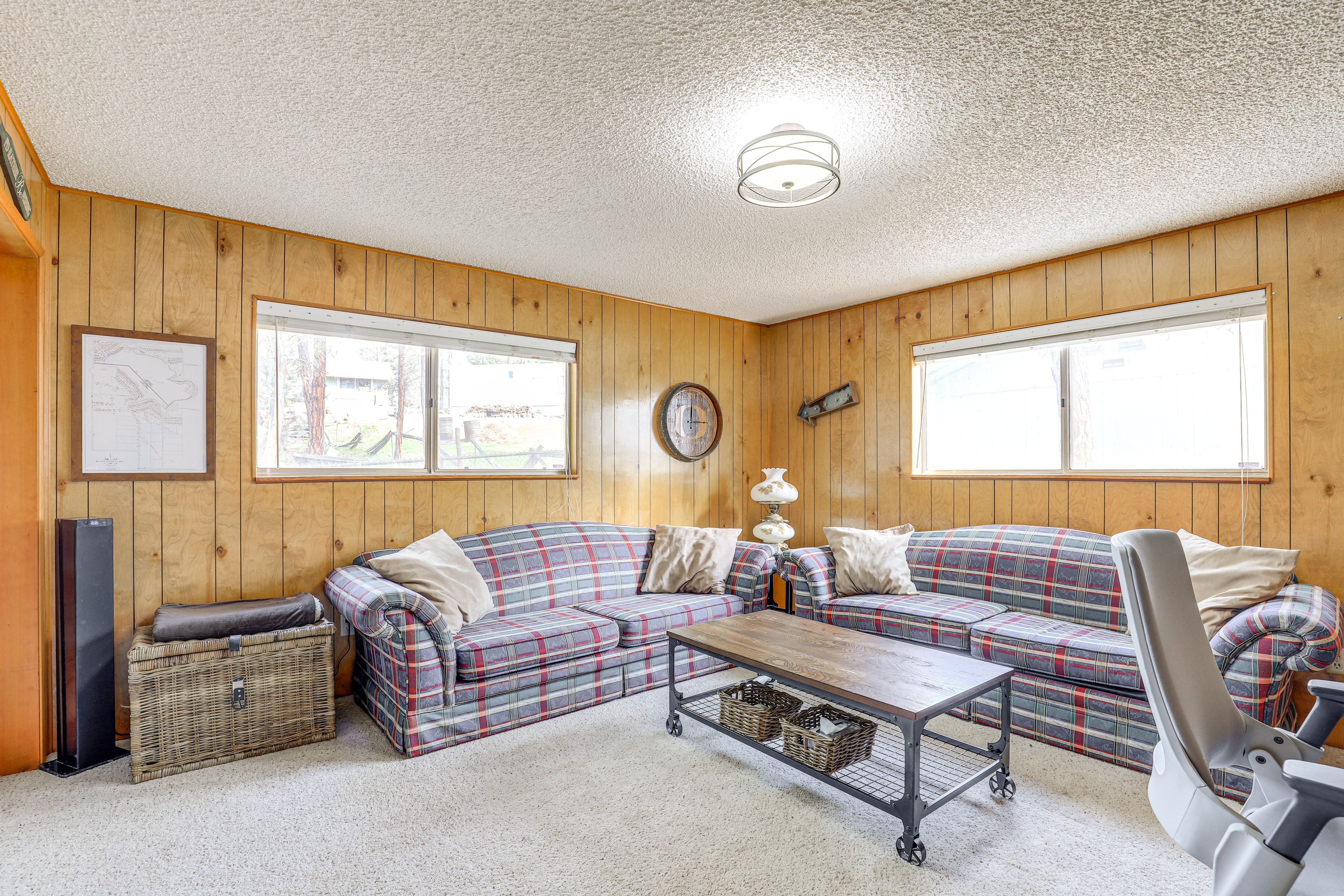 TV Room | 1st Floor | Full Sleeper Sofa | Office Desk | Smart TV