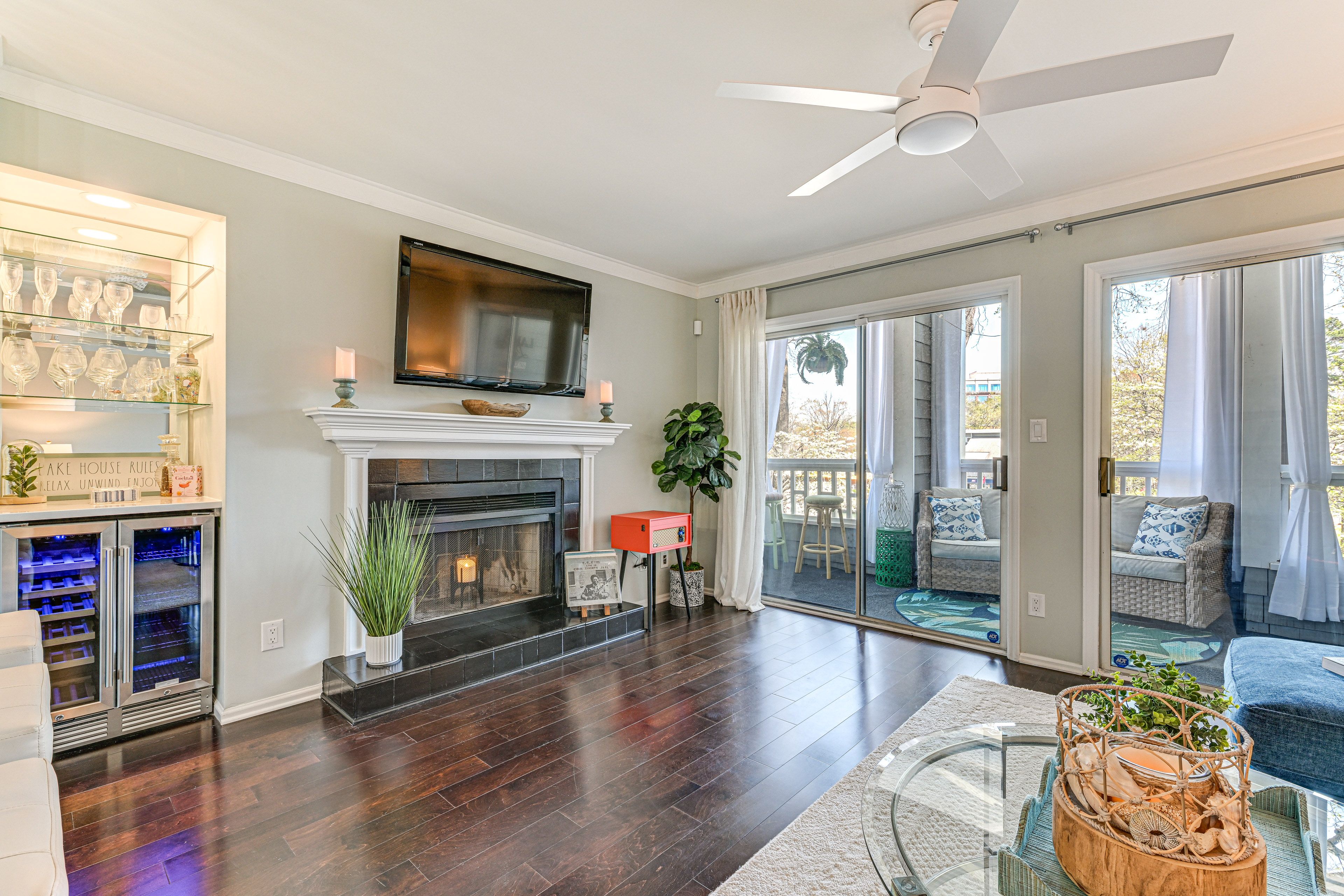 Davidson Vacation Rental | 2BR | 1BA | 832 Sq Ft | Stairs Required