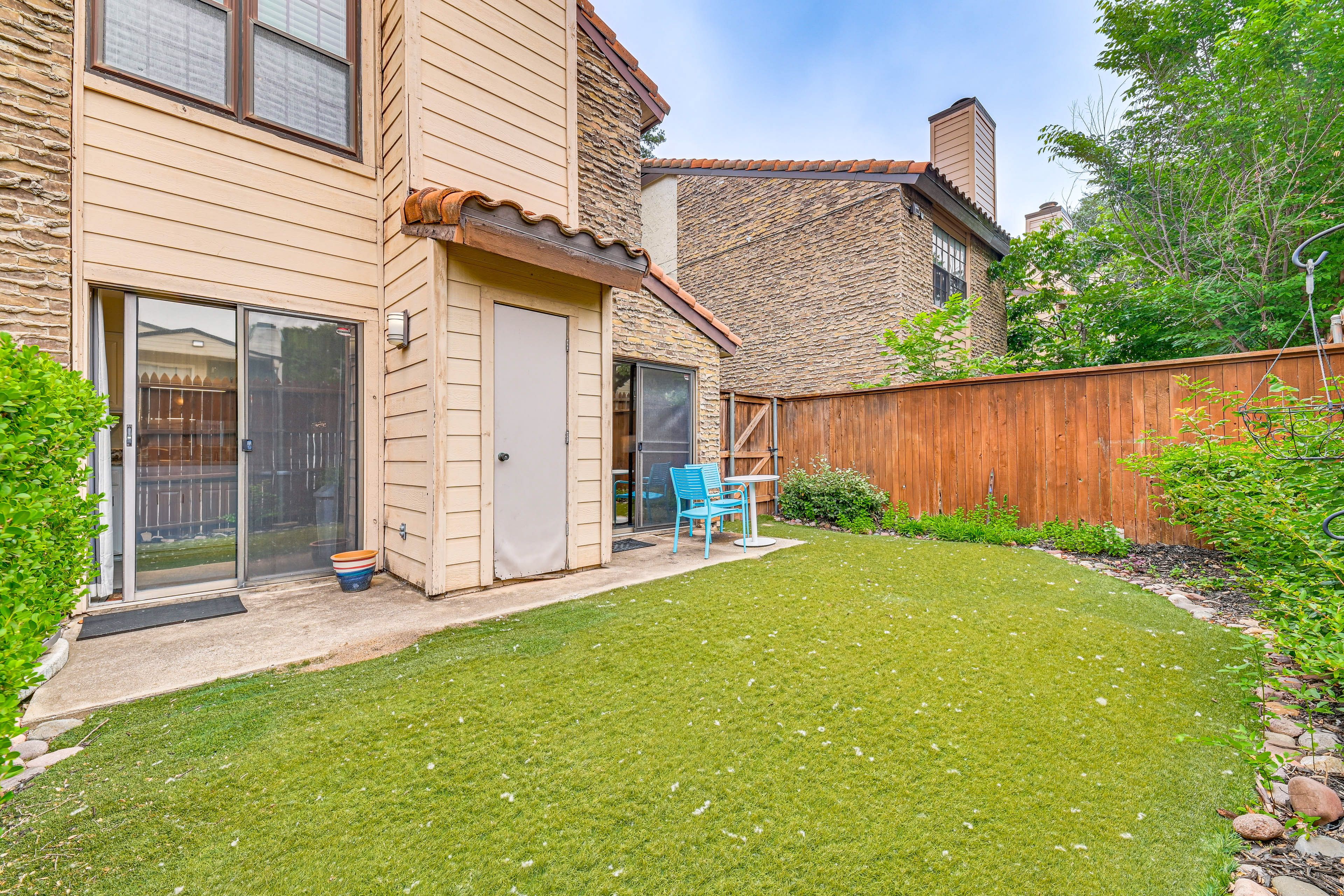 Private Backyard