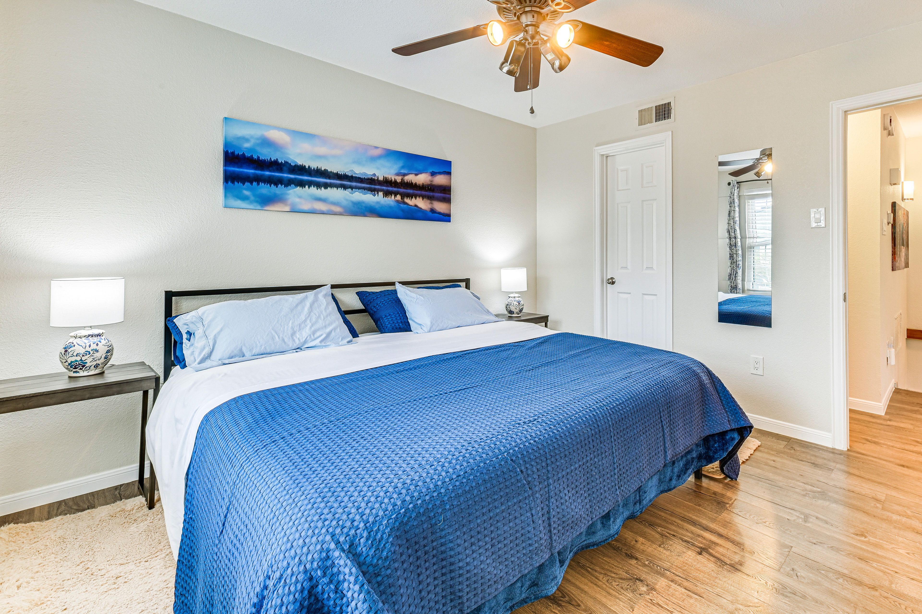 Bedroom | King Bed | Linens Provided | 2nd Floor