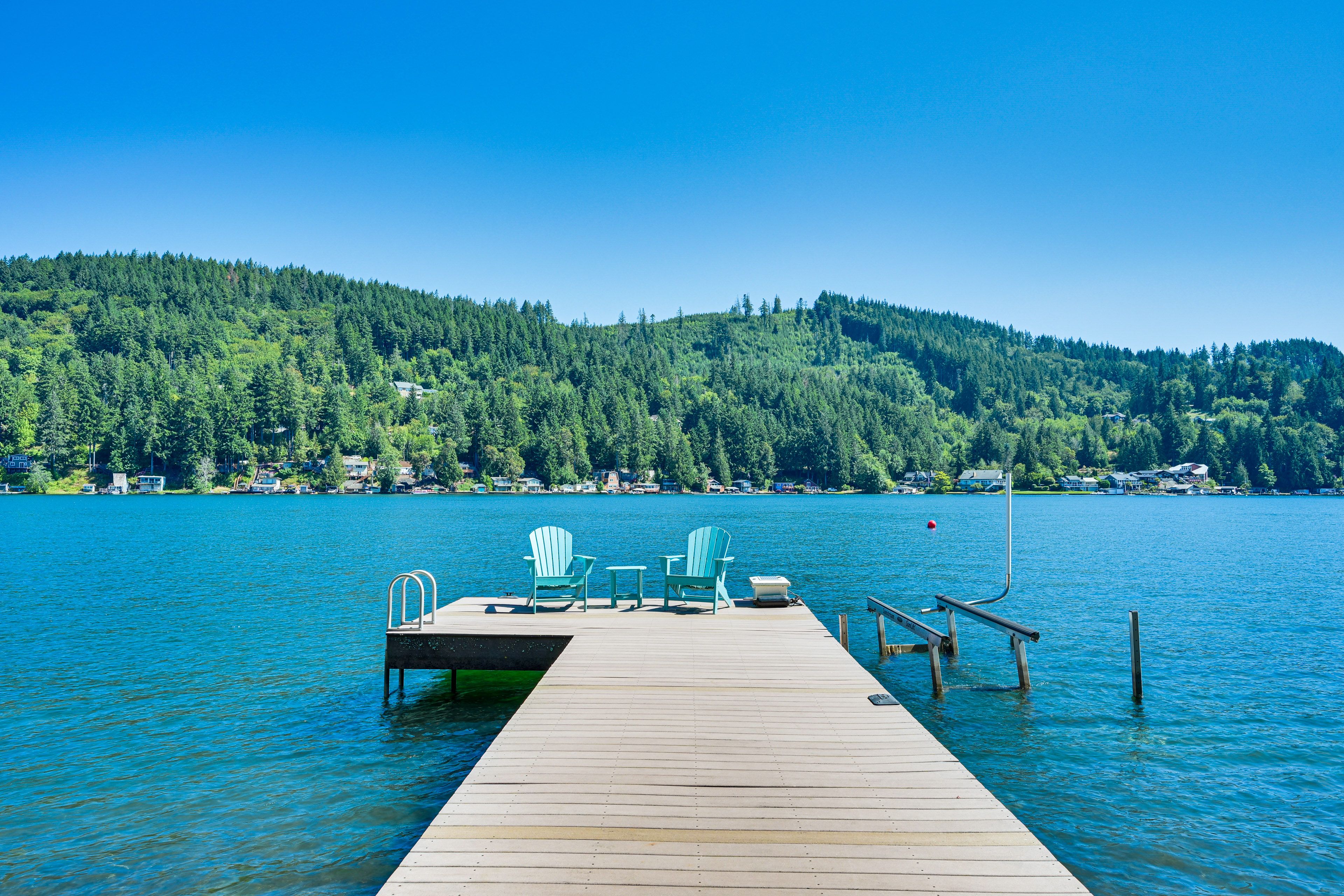 Olympia Vacation Rental | 3BR | 2.5BA | 1,560 Sq Ft | Stairs Required