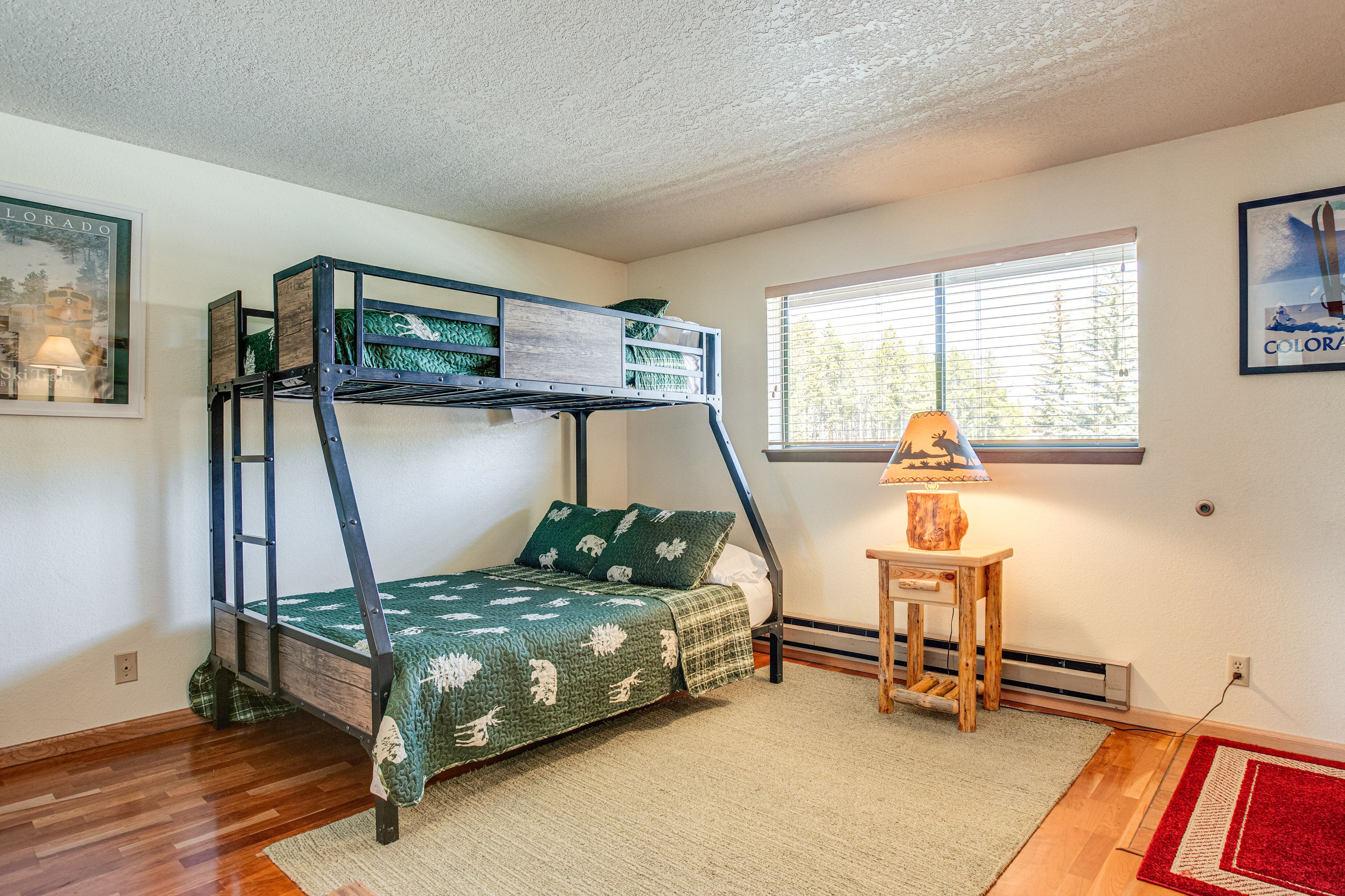 Bedroom 2 | Twin/Full Bunk Bed | Linens Provided