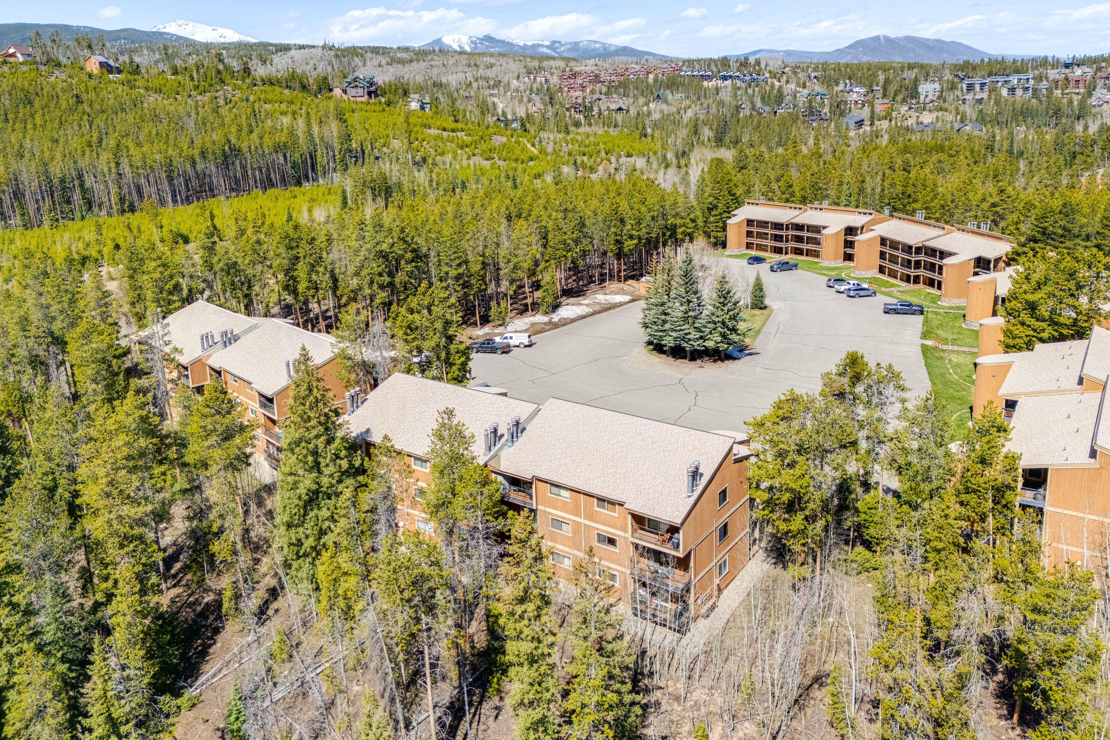 Aerial View of Property | Single-Story Unit | 2nd-Floor Condo