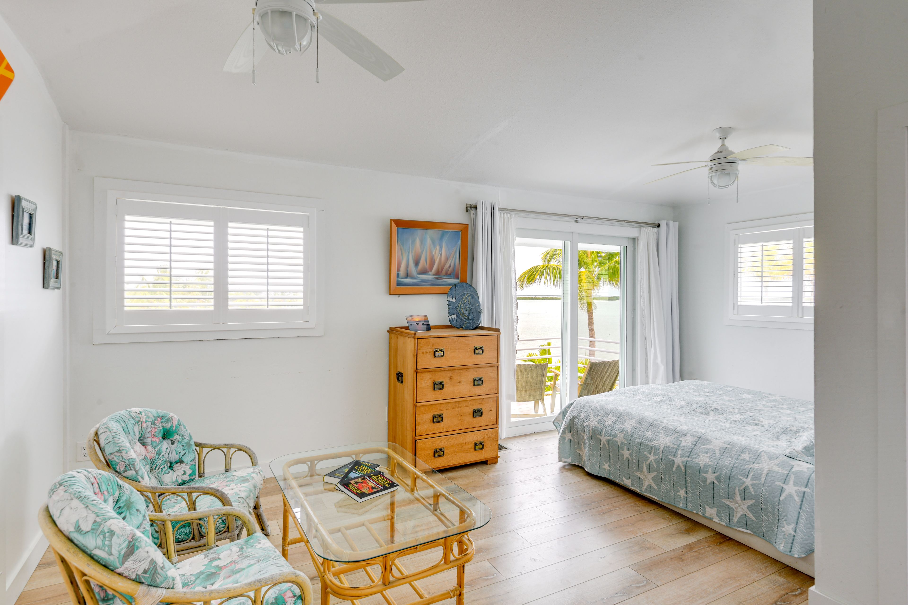 Bedroom 3 | 2nd Floor | Queen Bed | Balcony Access