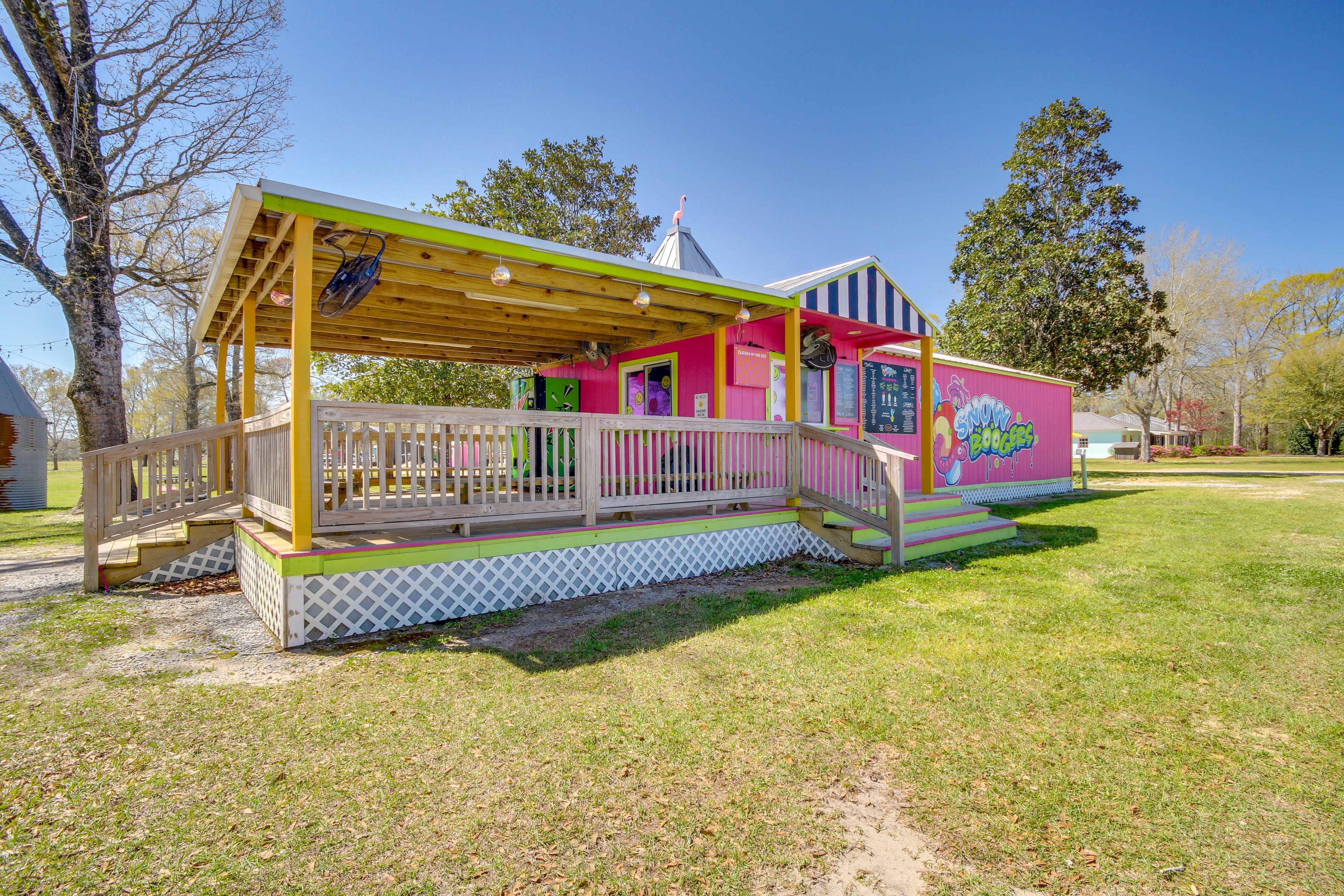 Nearby Dessert Shop & Playground