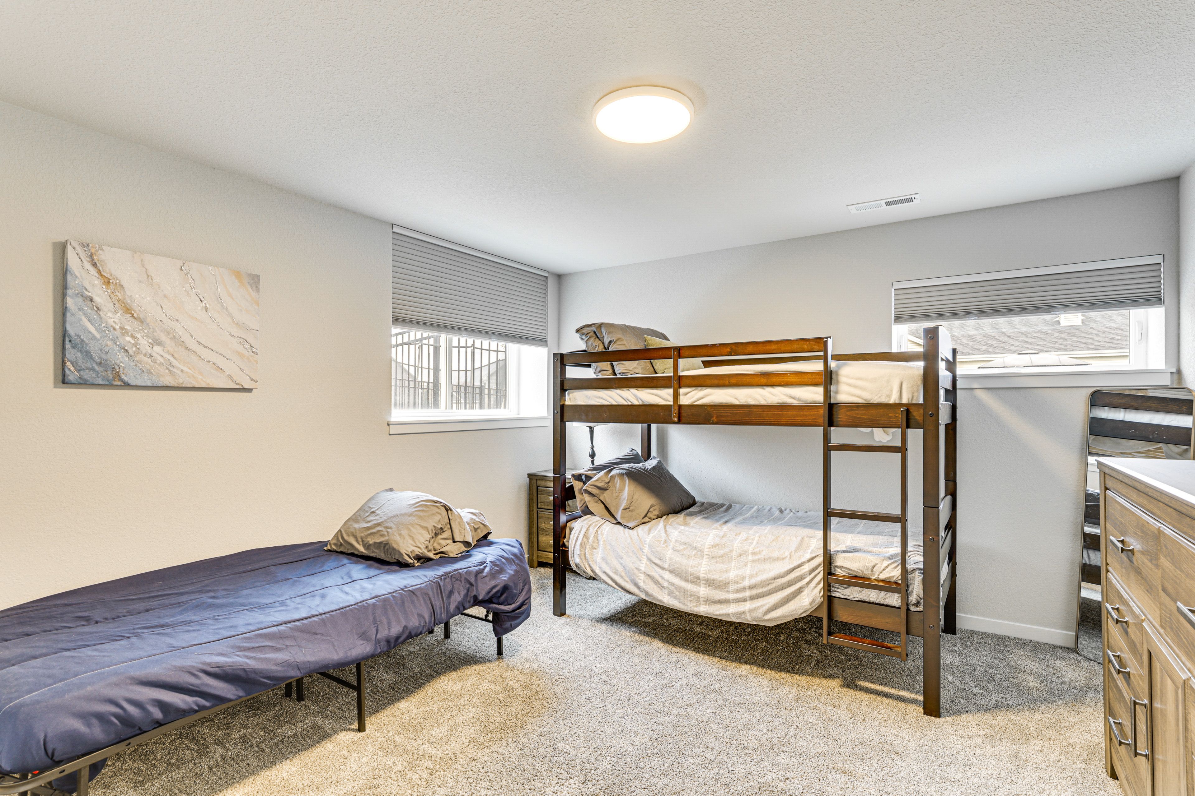 Bedroom 5 | Twin Bunk Bed | Twin Bed | Lower Level
