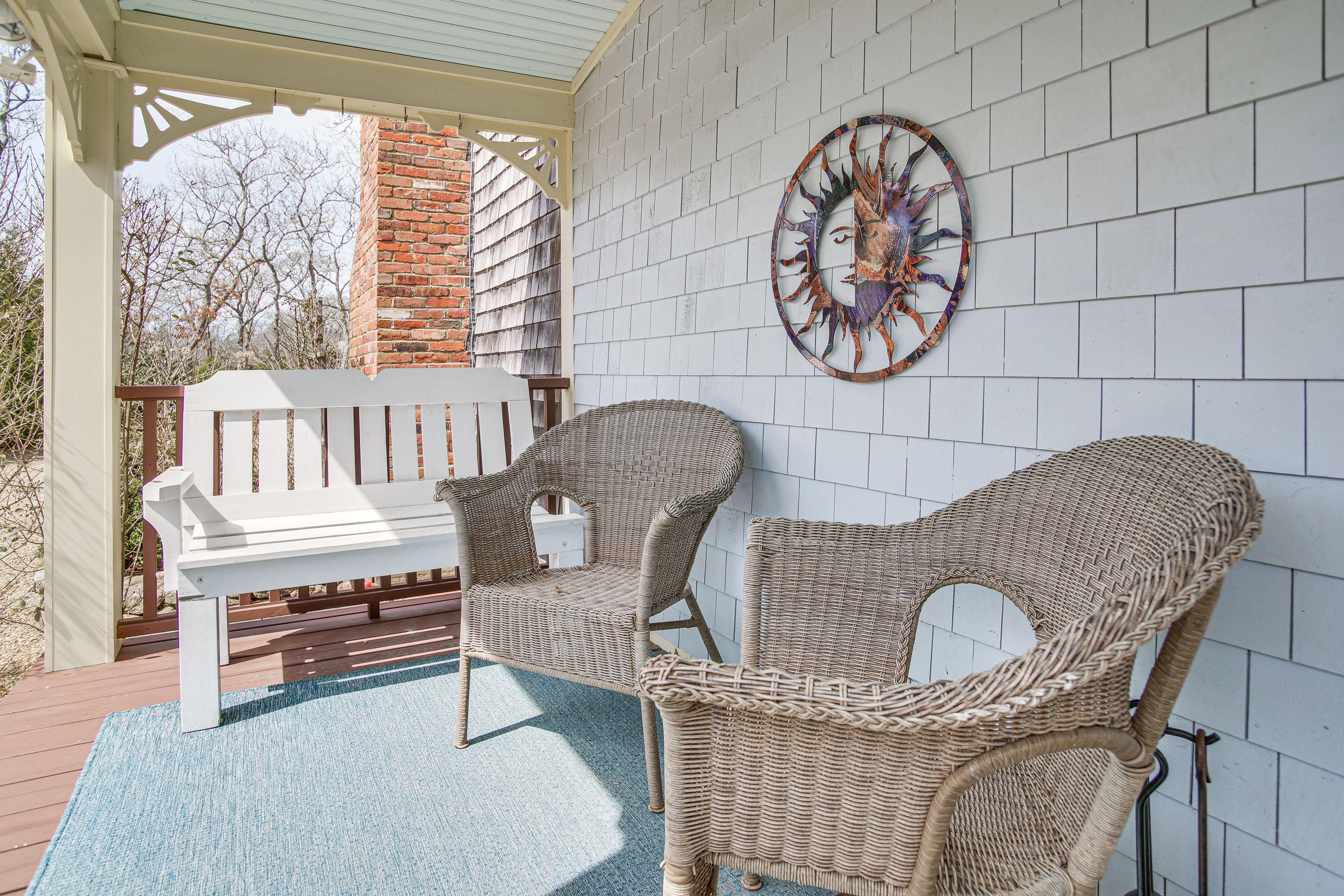 Covered Wraparound Deck