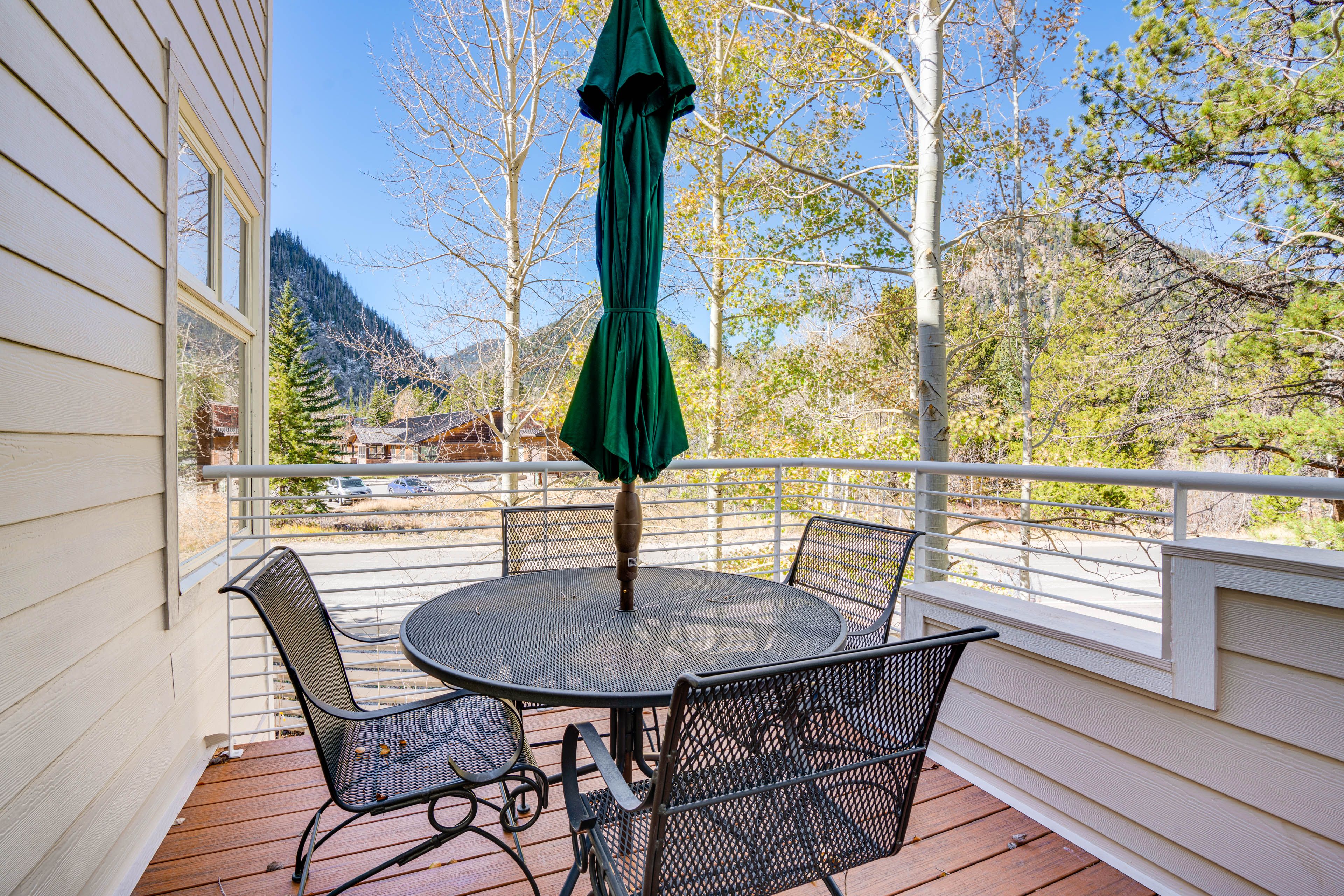 Private Deck | Mountain Views