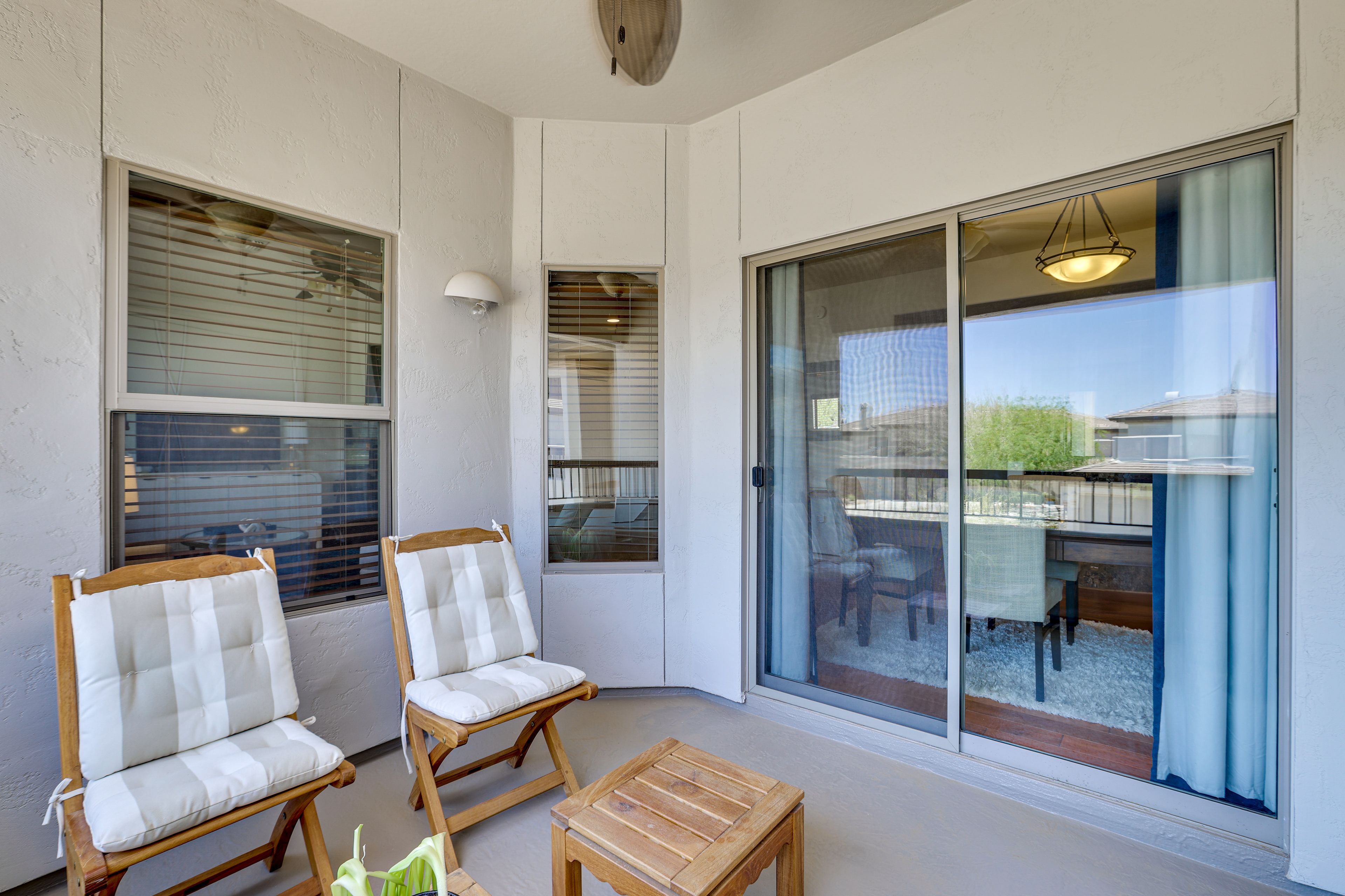 Private Balcony | Access From Kitchen