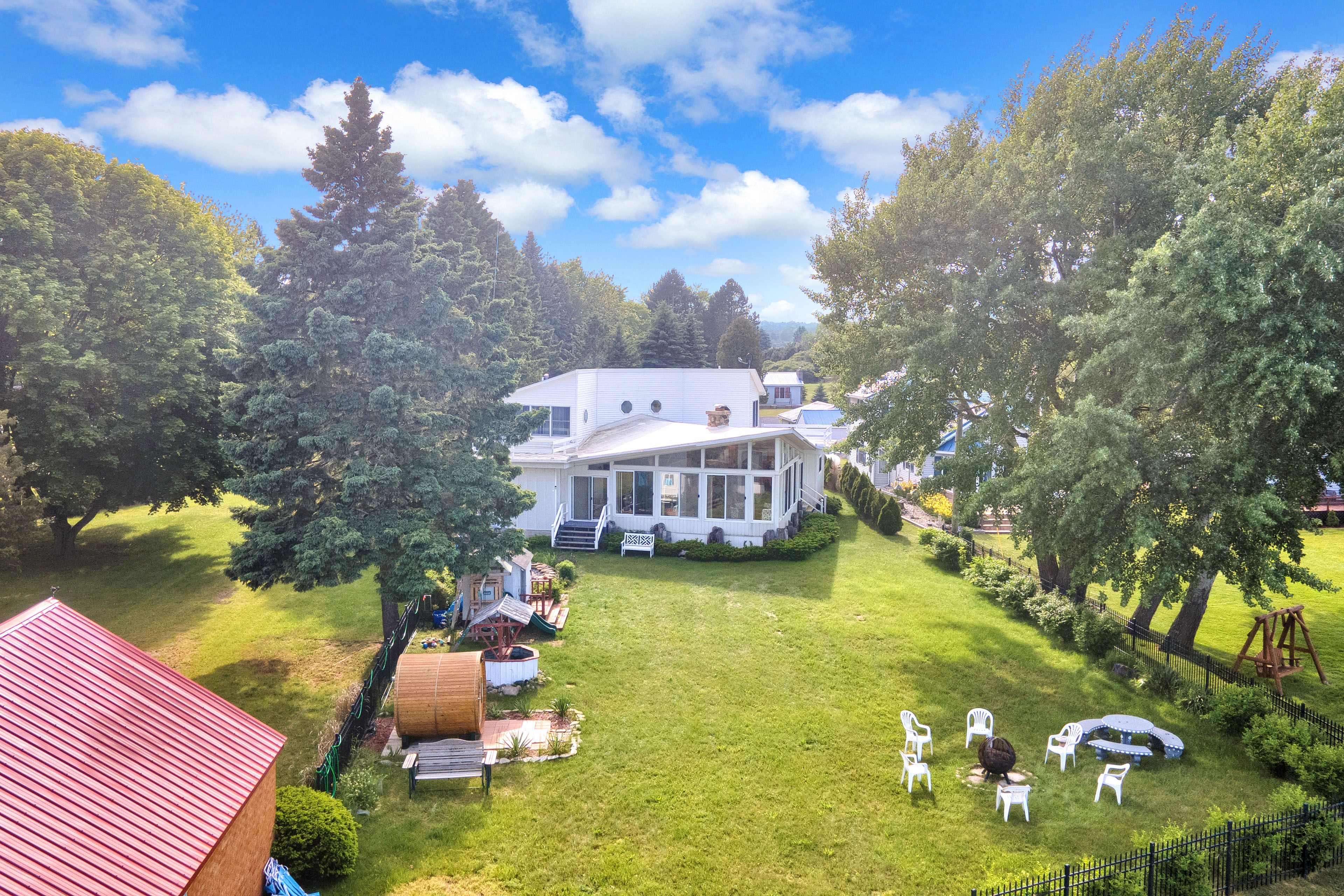 Aerial View of Property