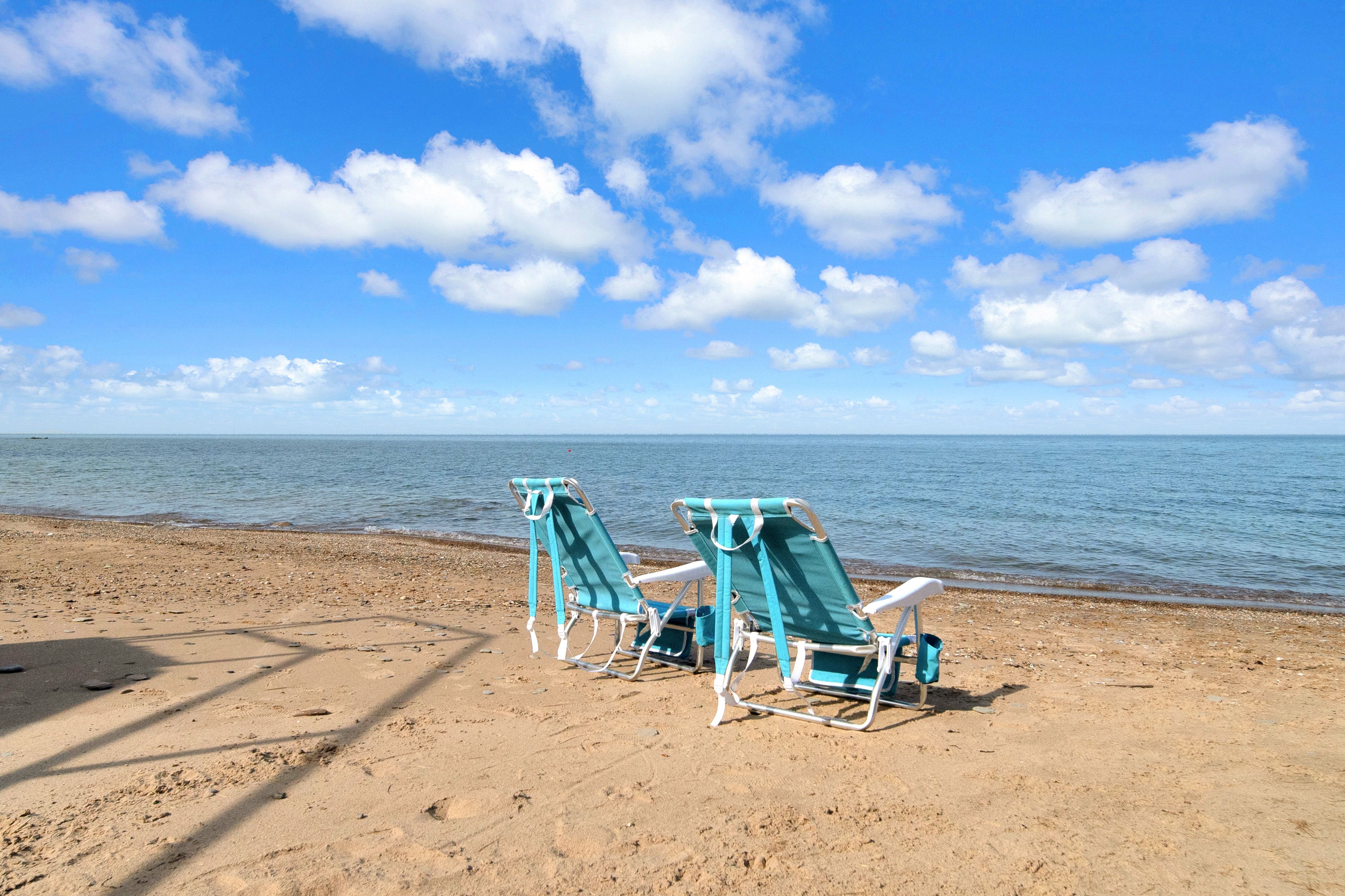 Private Beach | Beach Chairs Provided | Lake Huron Access