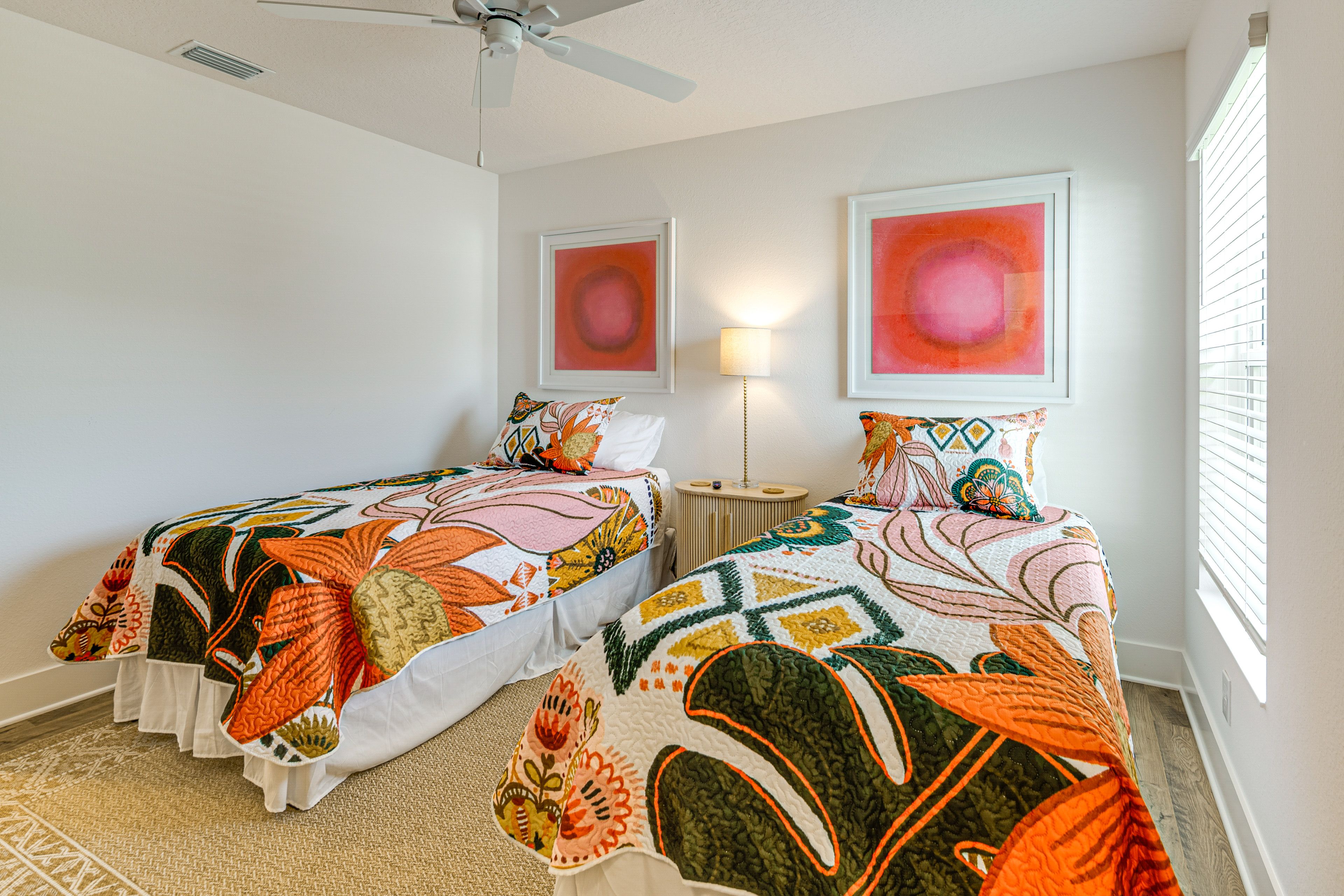 Bedroom 3 | 2 Twin XL Beds | Smart TV