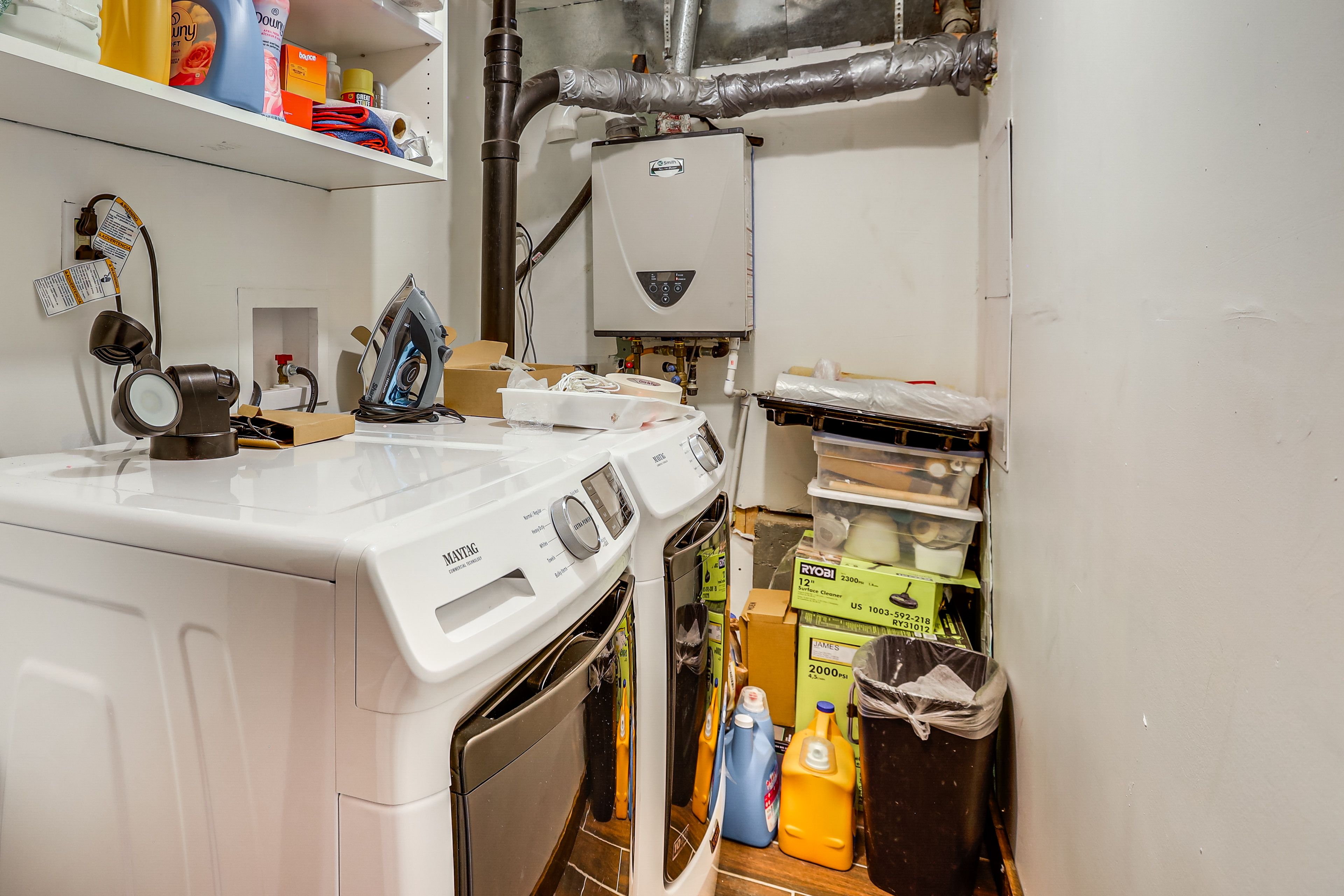 Washer & Dryer | Iron & Board | Laundry Detergent