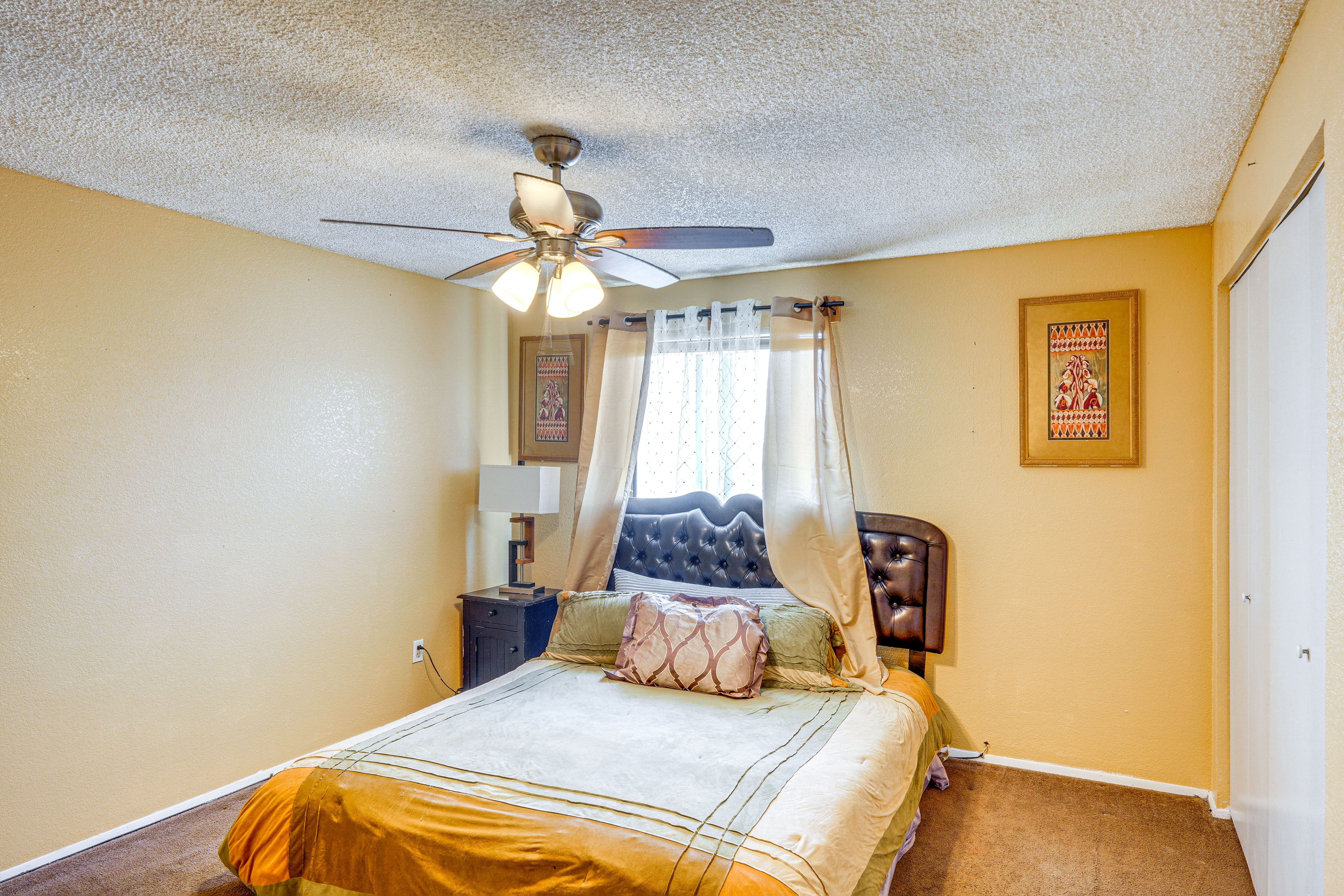 Bedroom 1 | 2nd Floor | California King Bed | Smart TV