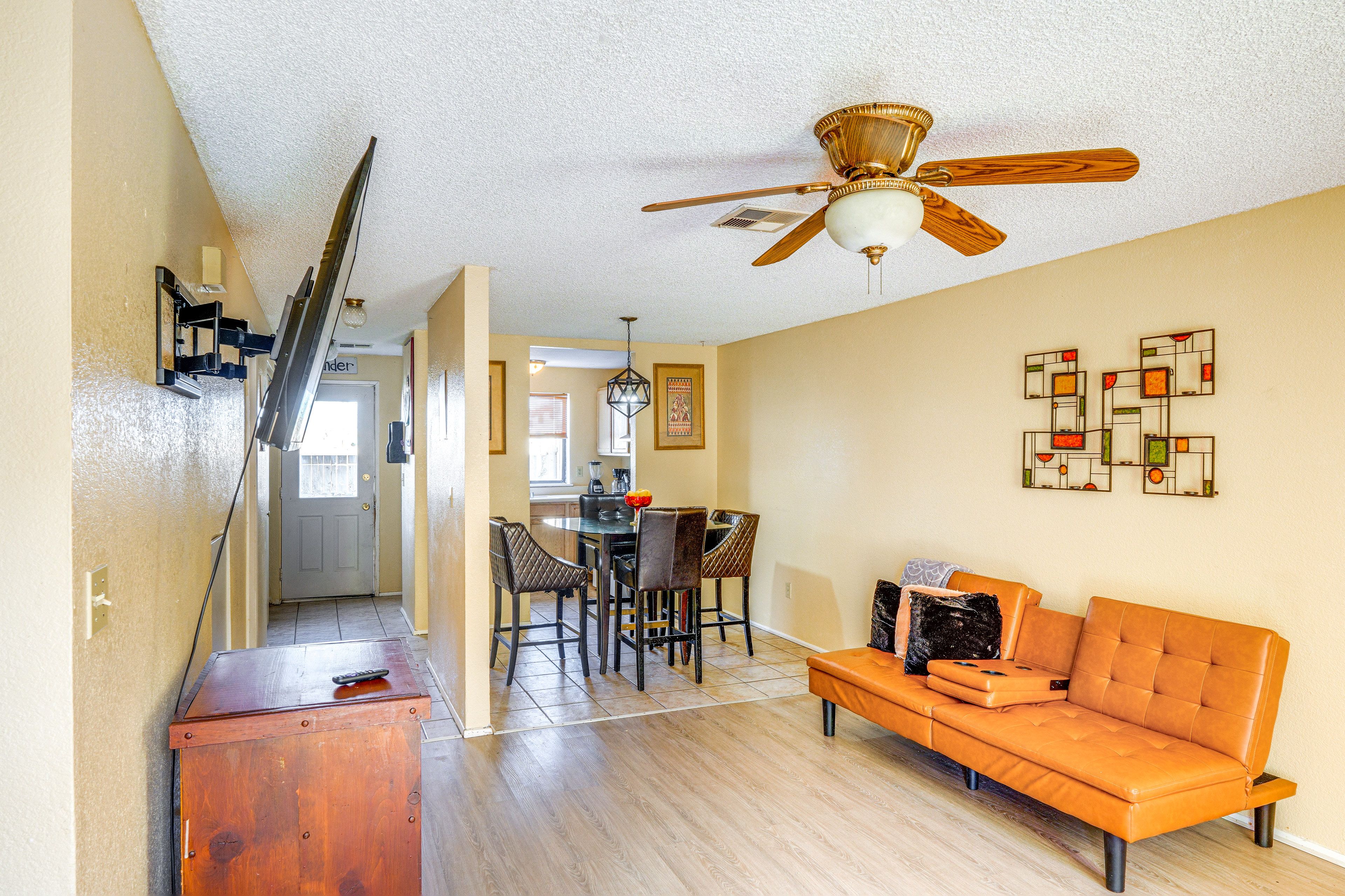 Living Room | 1st Floor | Full Futon | Smart TV