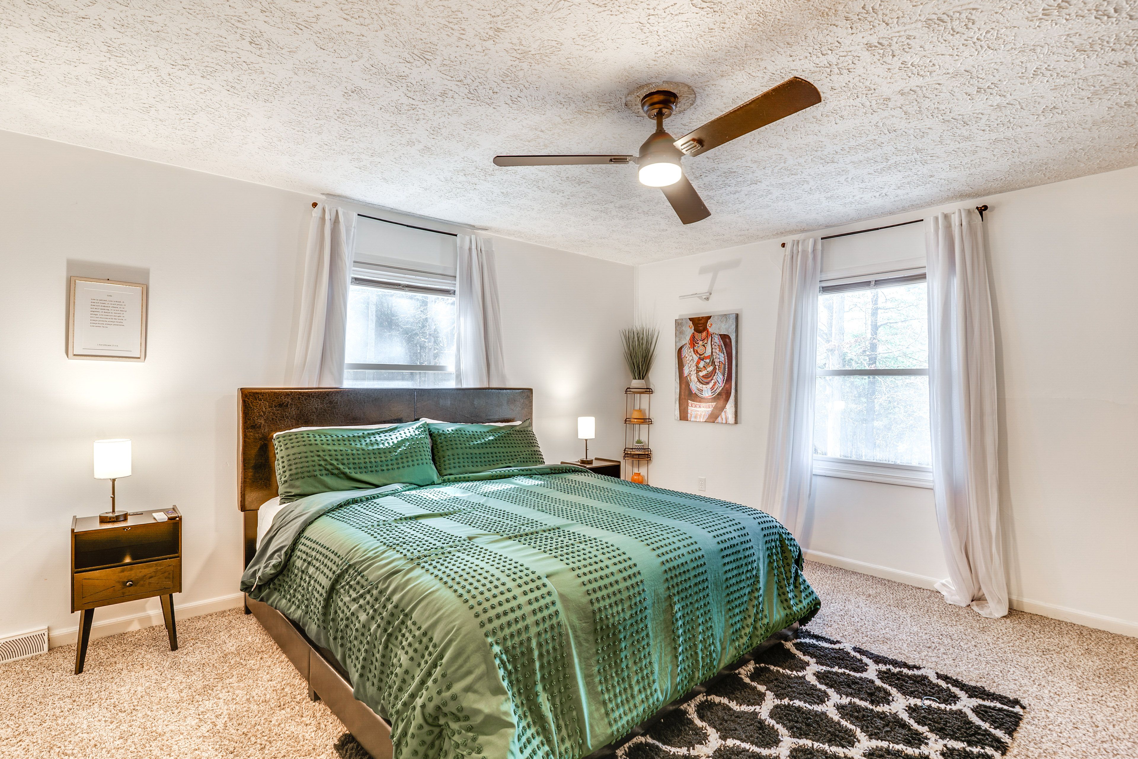Bedroom 1 | California King Bed | Lower Floor