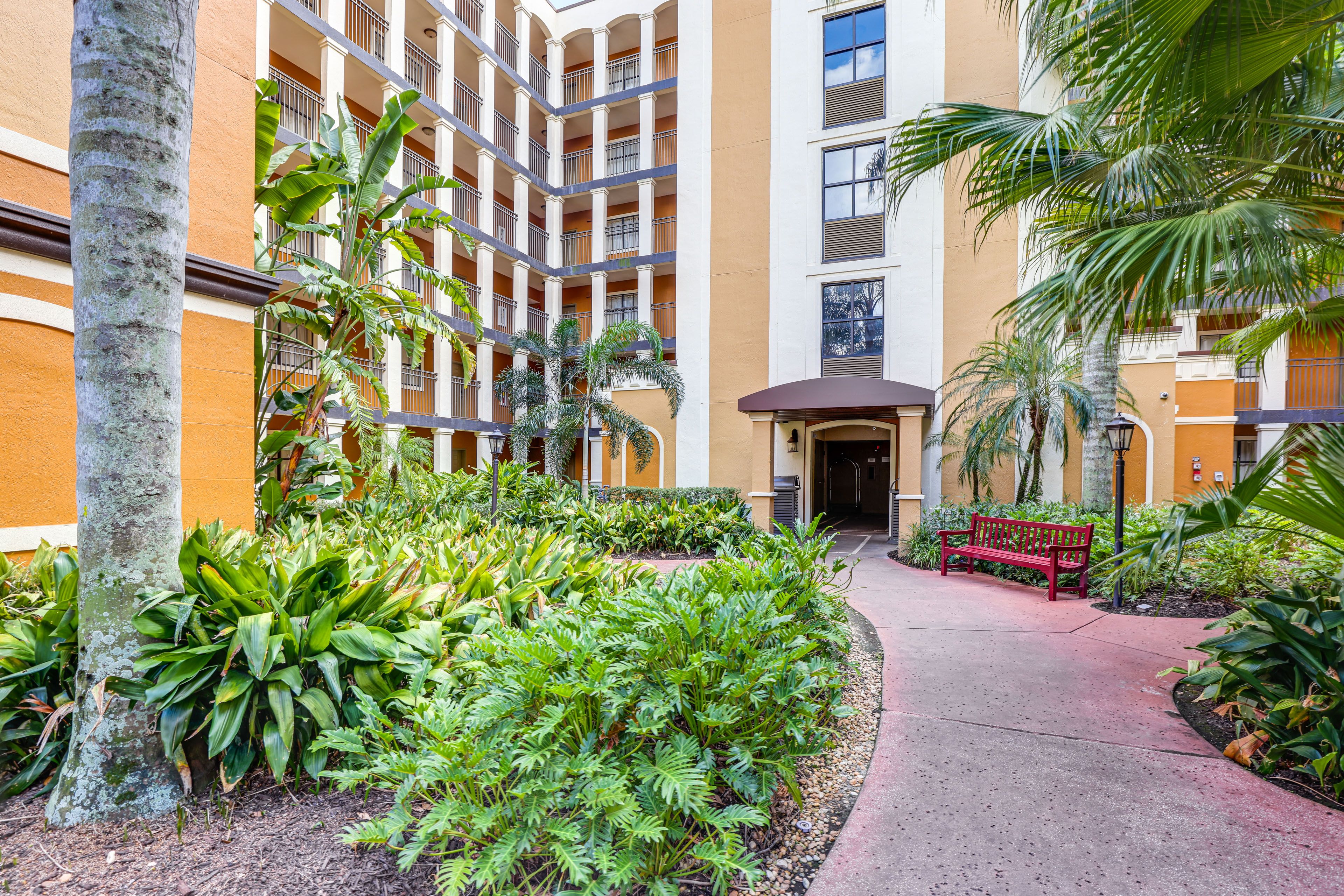 Condo Exterior | Community Lot (Ample Parking; First-Come, First-Served)