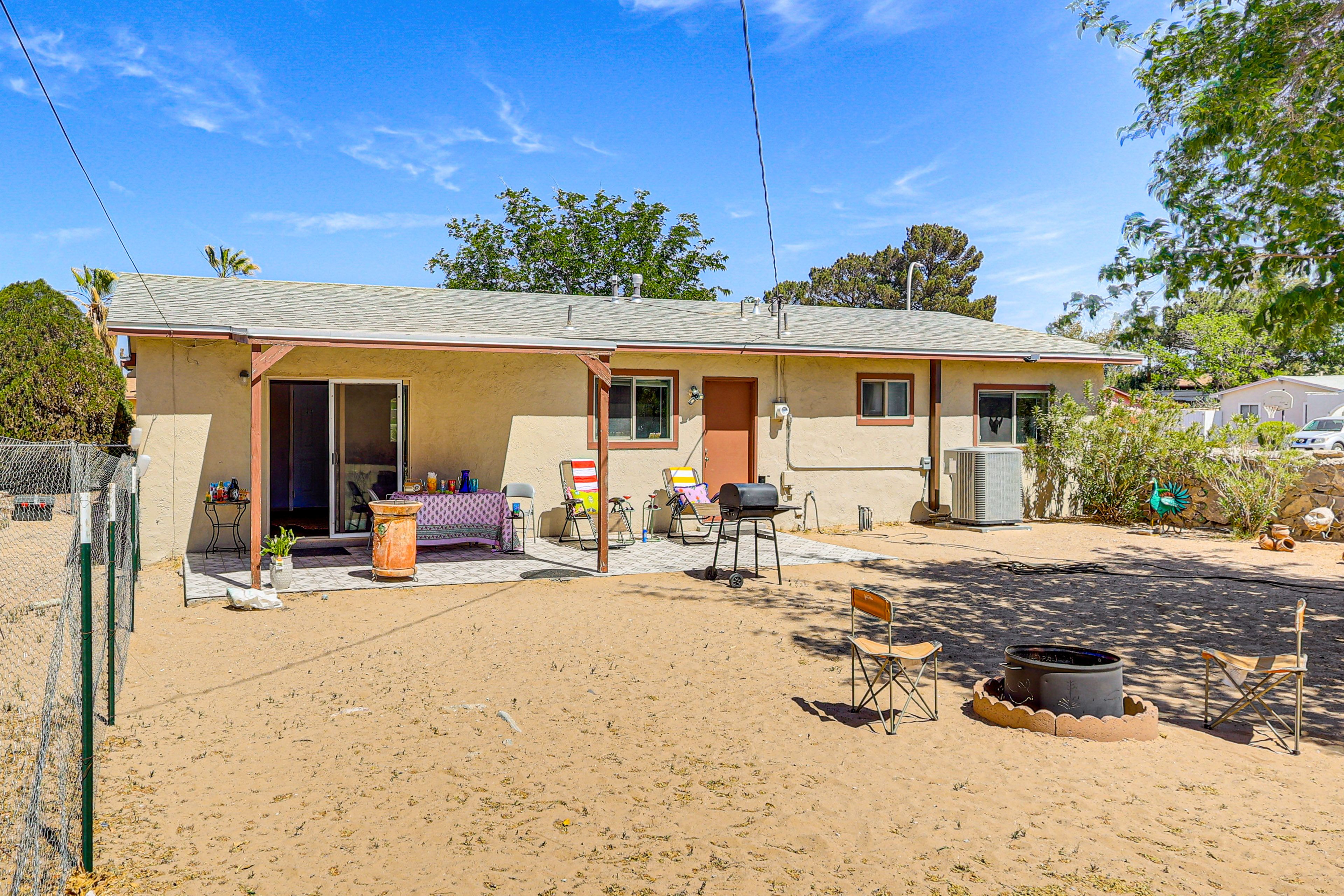 Fenced-In Yard | Fire Pit