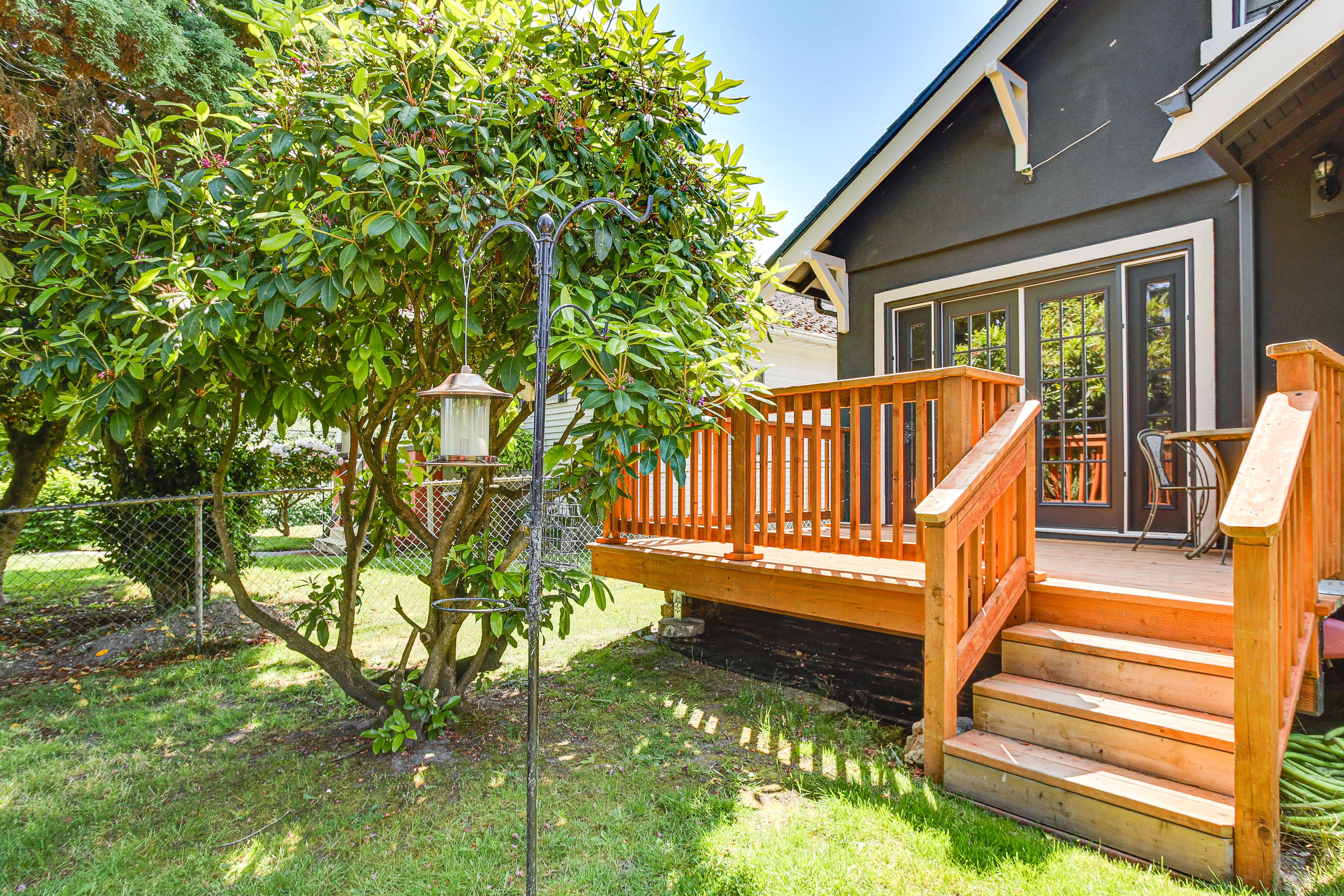 House Exterior | Deck w/ Seating | Fenced Yard