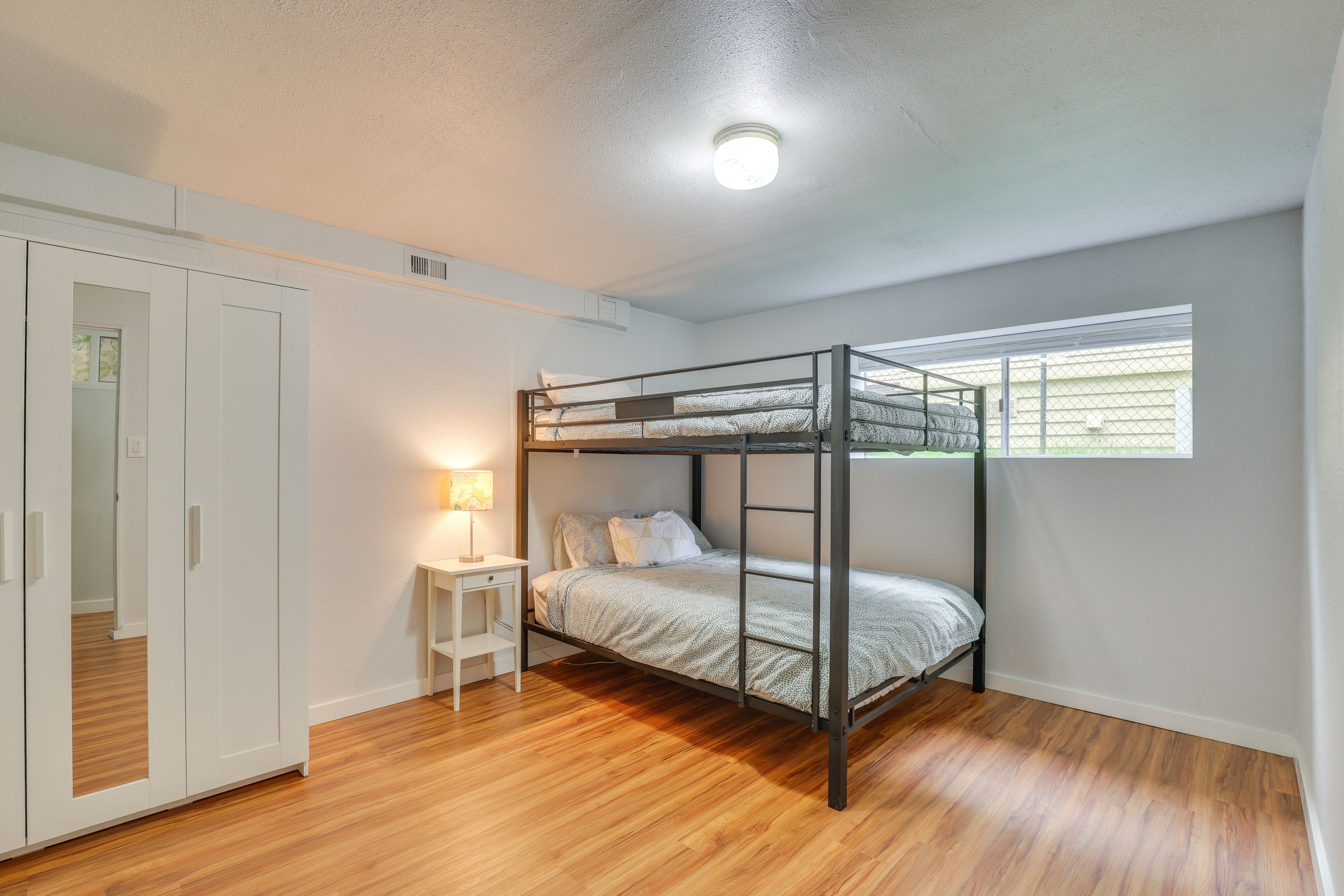 Bedroom 5 | Lower Level | Queen Bunk Bed
