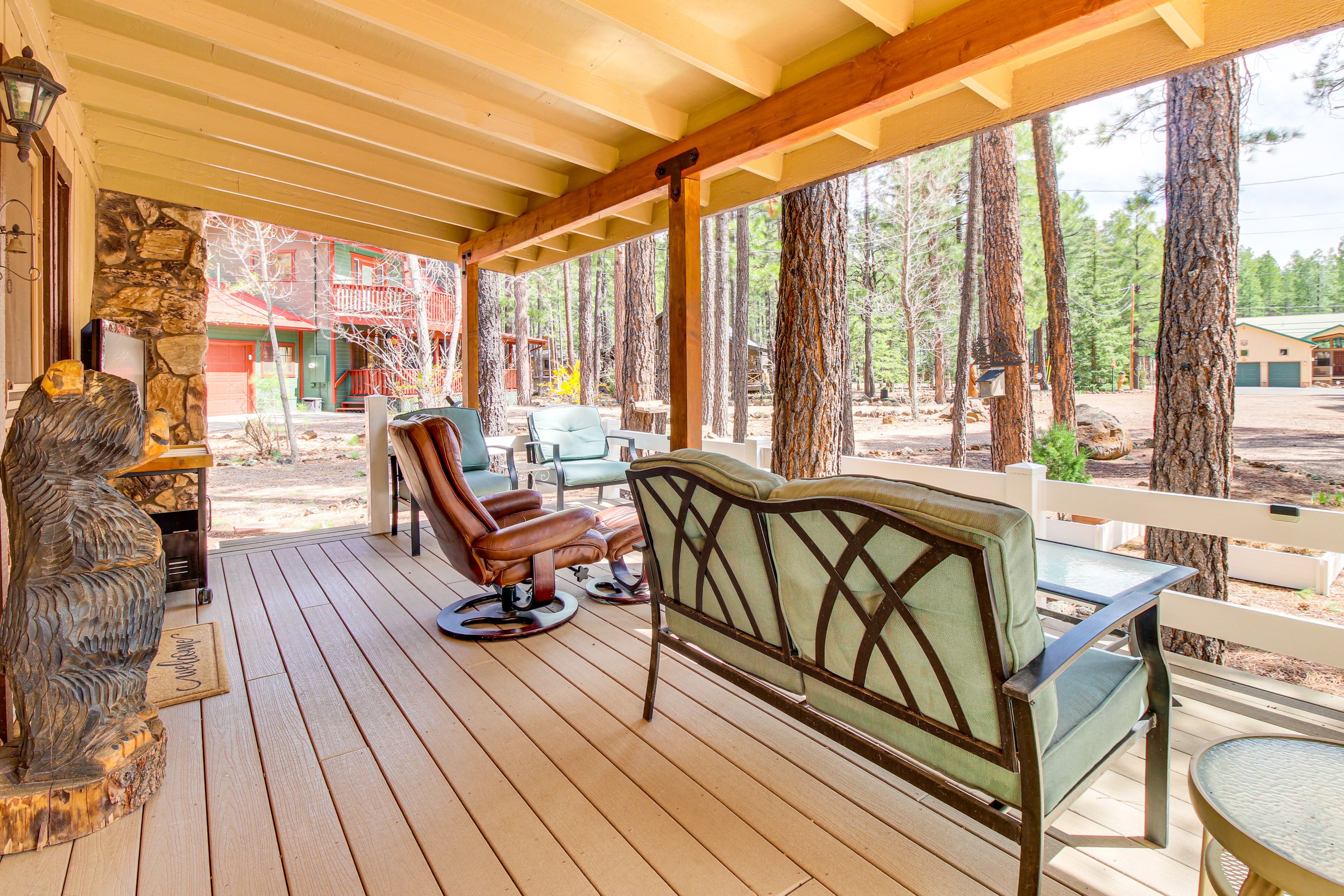 Wraparound Porch | Seating | Dining Area | Gas Grill