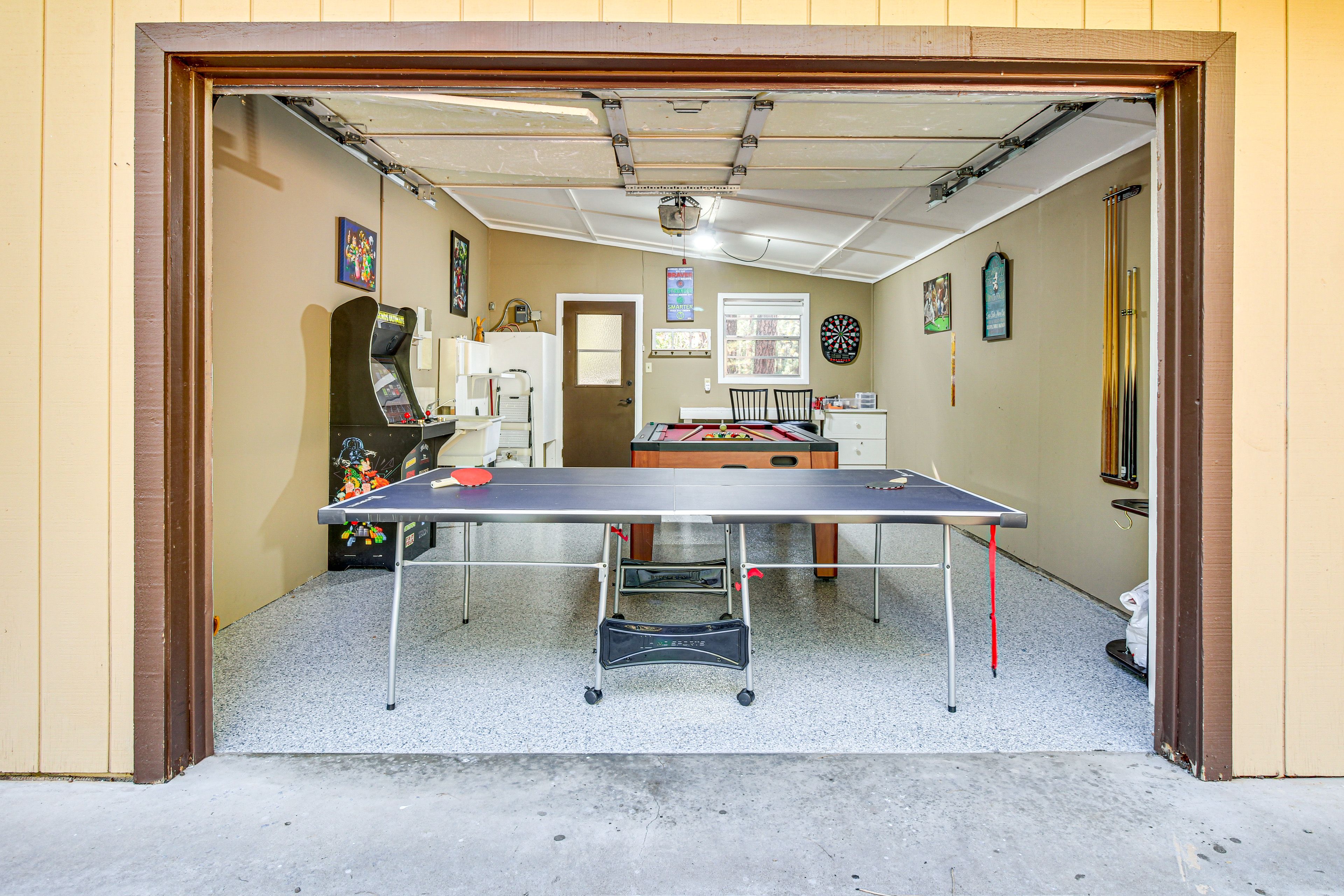Game Room (Garage) | Dartboard