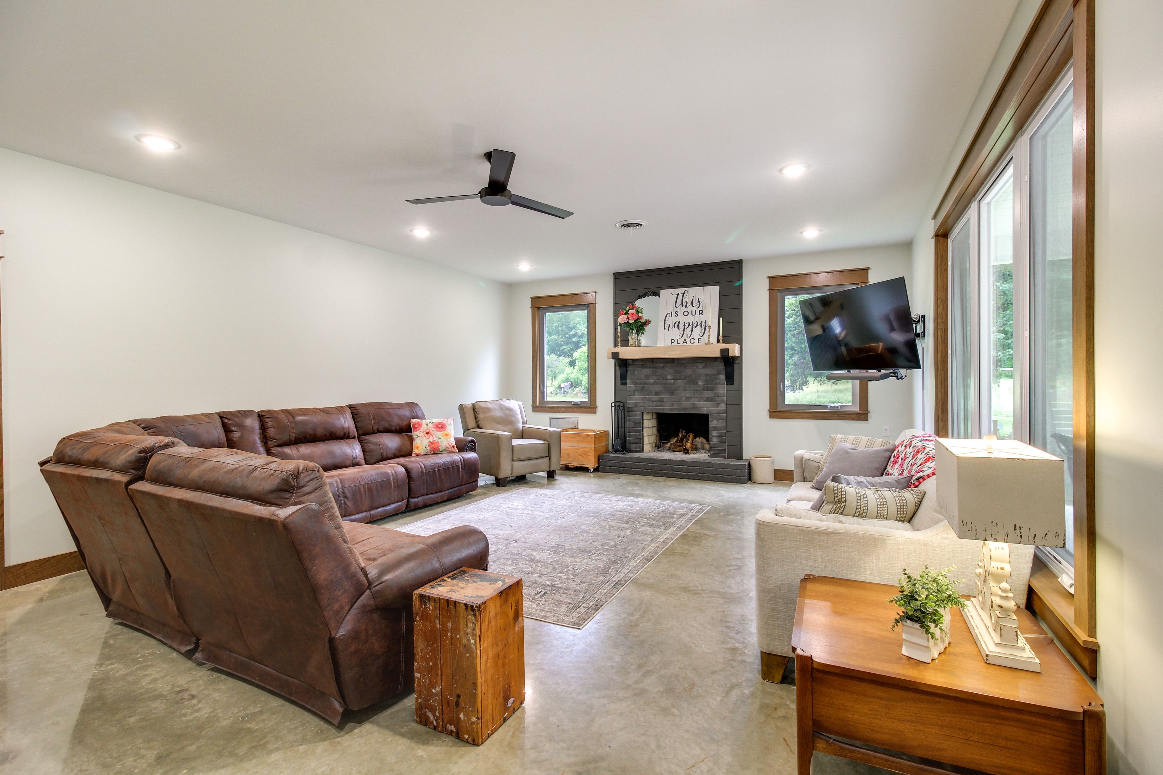 Living Room | 1st Floor | 2-Story Home | Bedrooms/Full Bathroom on 1st Floor