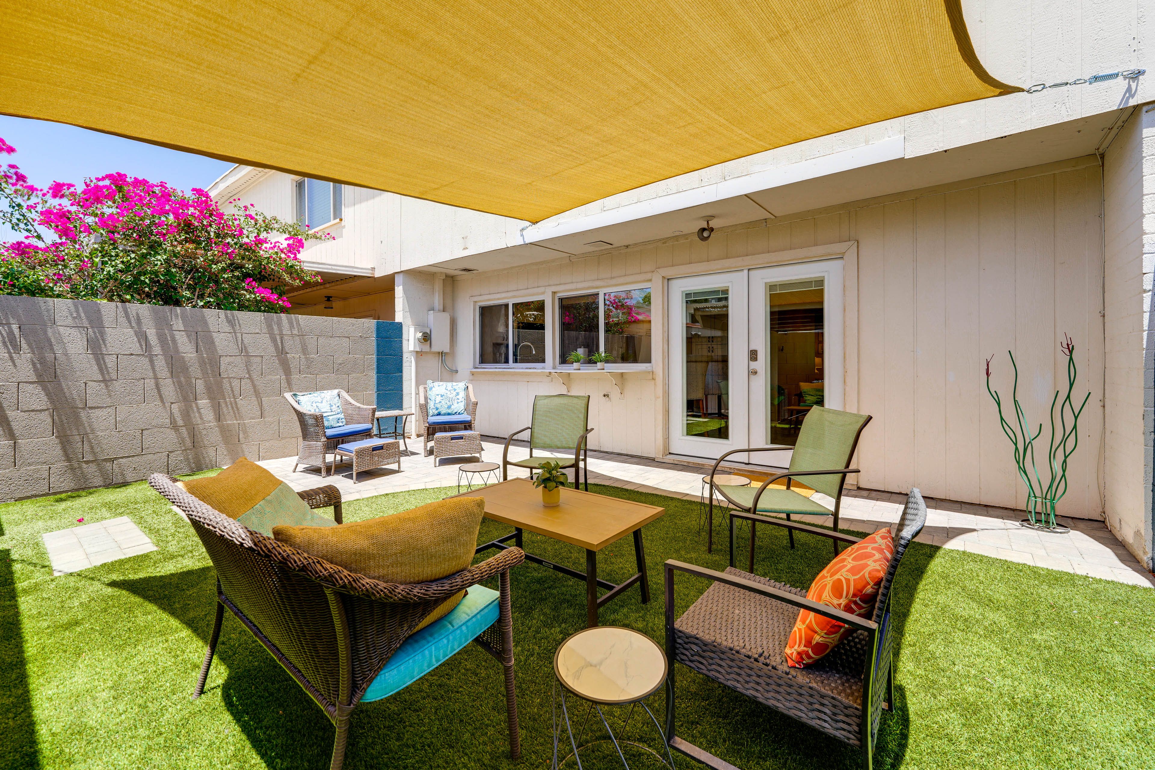 Private Backyard Area
