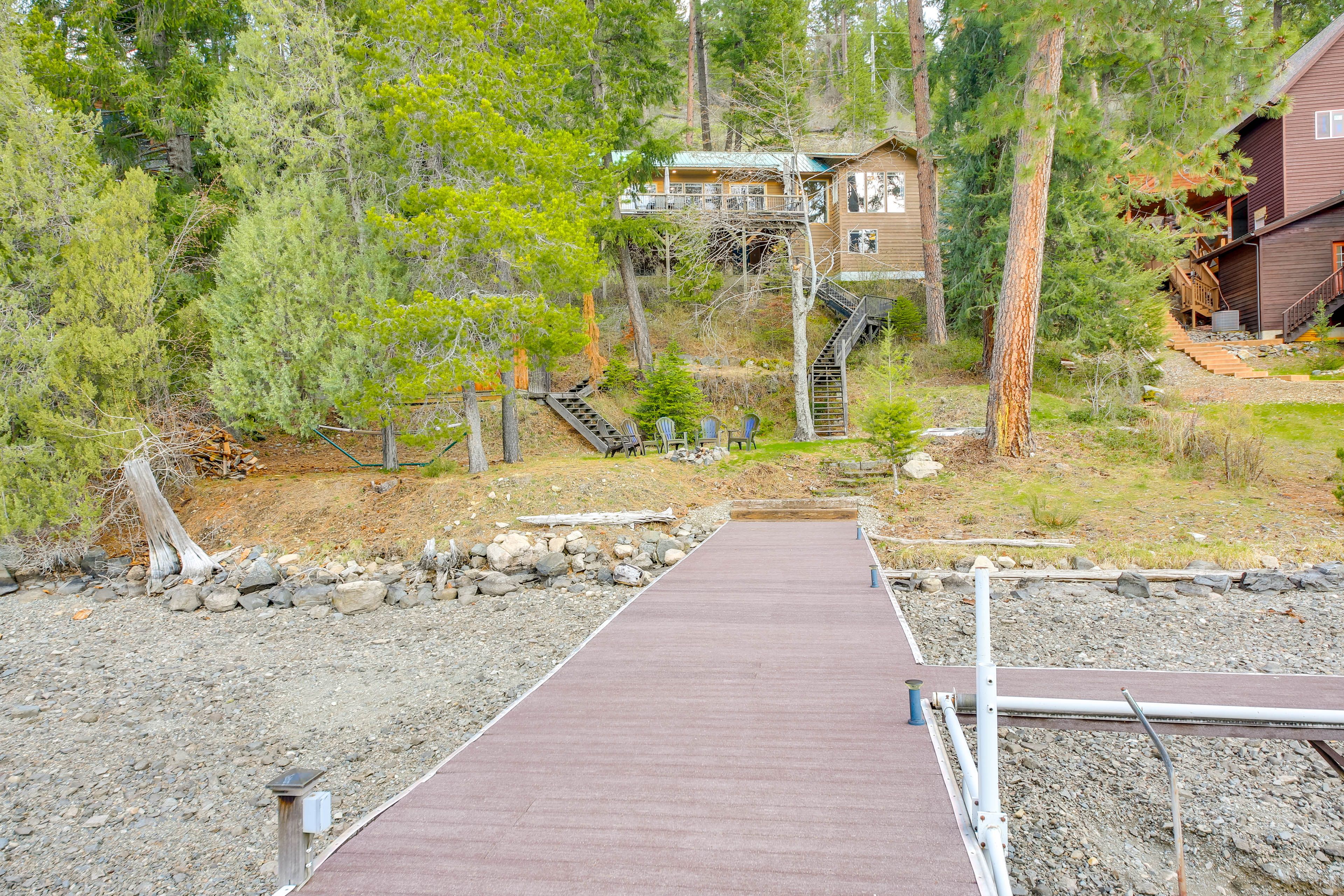 Private Boat Dock (Accommodates 30' Boat)