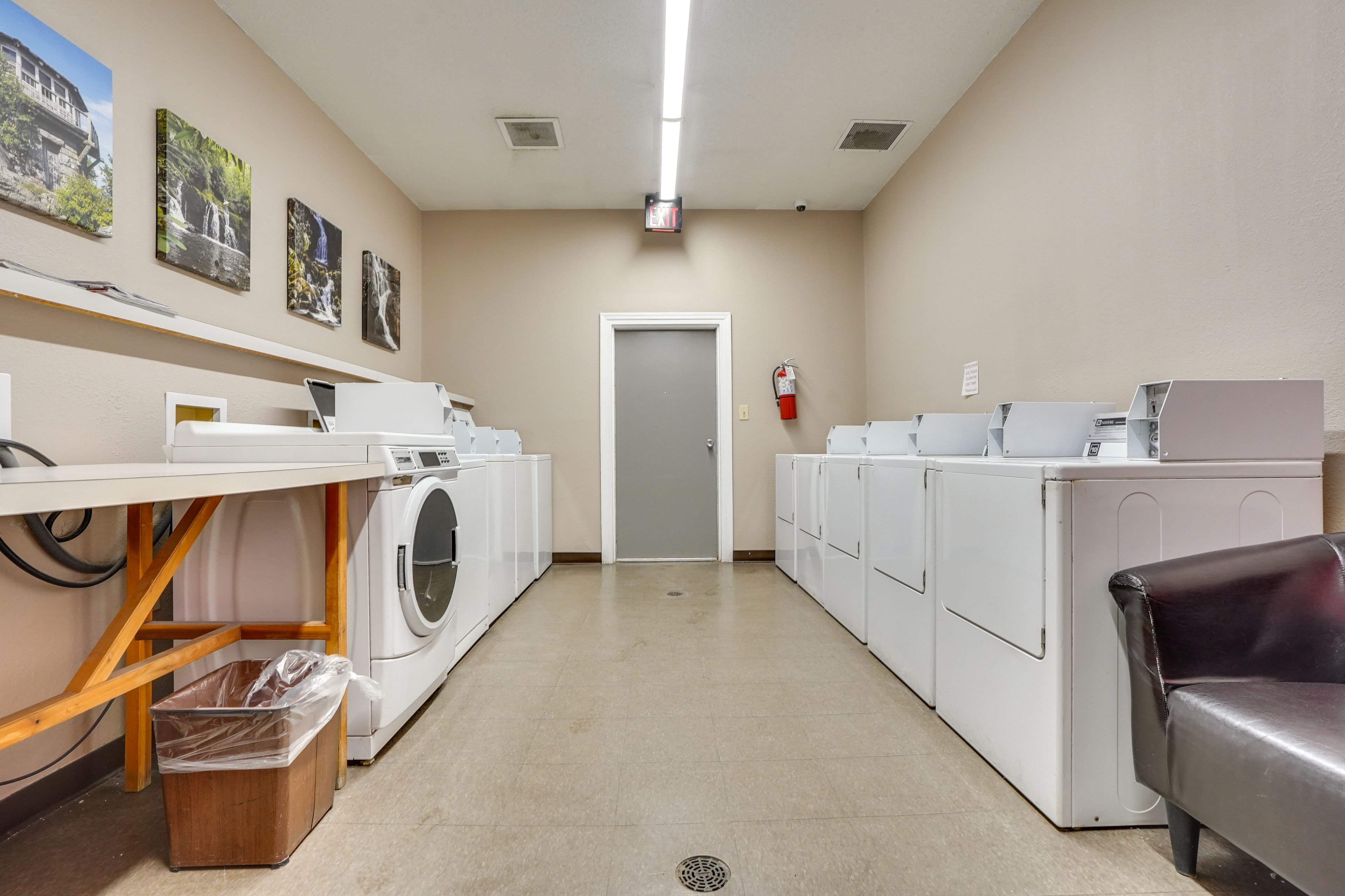 Coin Laundry Room