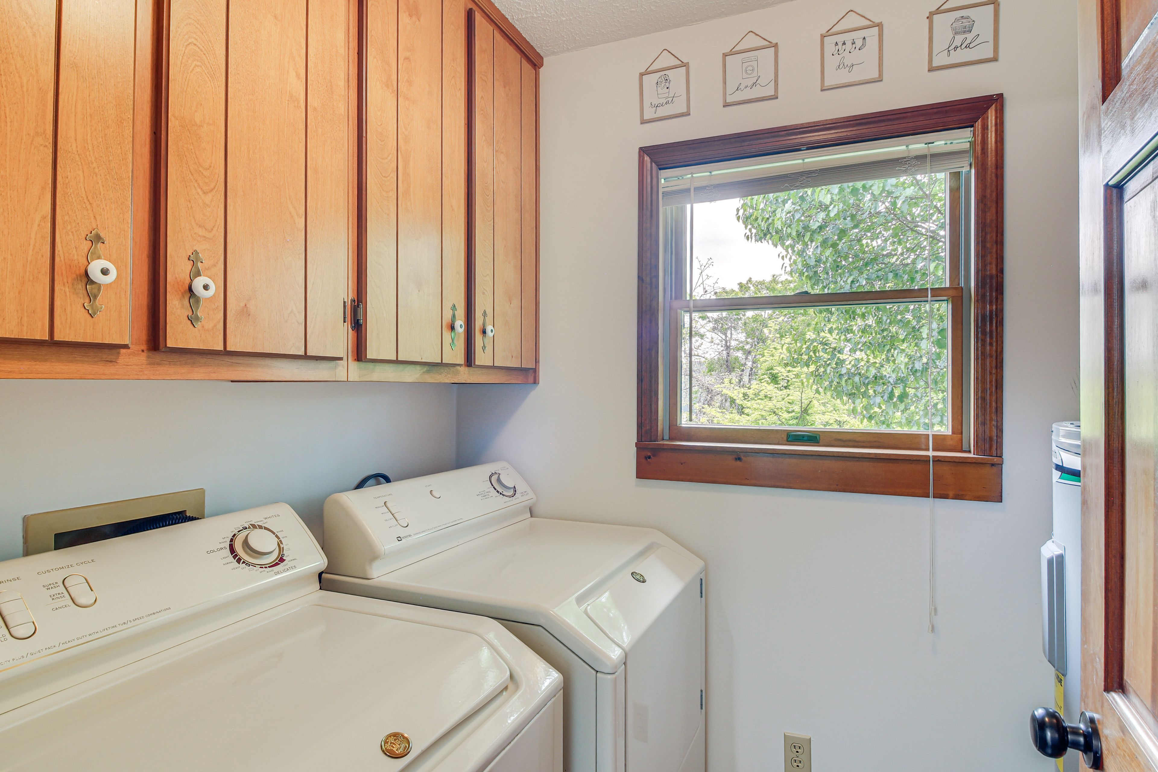Laundry Area | 1st Floor | Washer/Dryer | Iron/Board