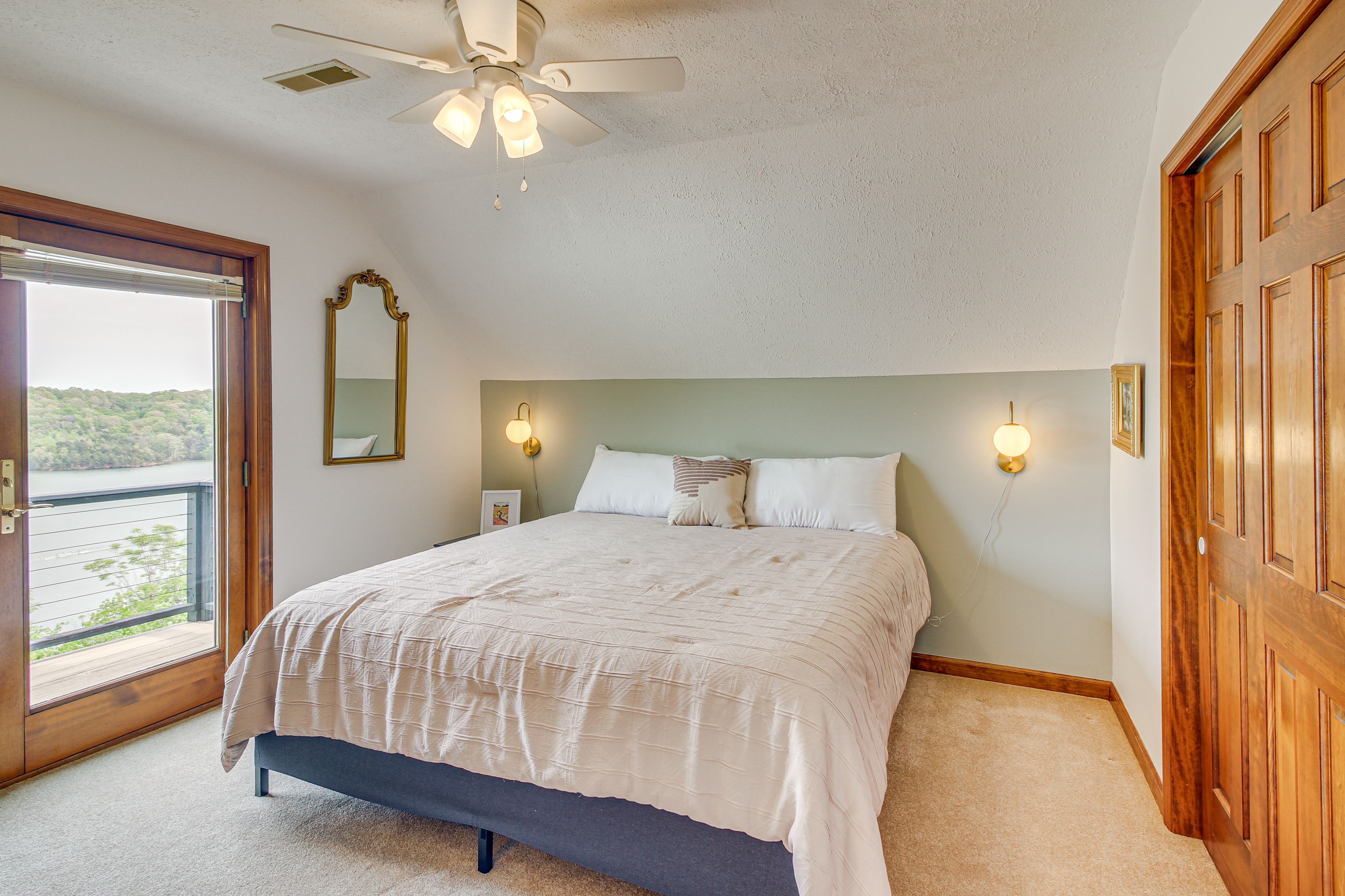 Bedroom 3 | King Bed | 2nd Floor | Private Balcony