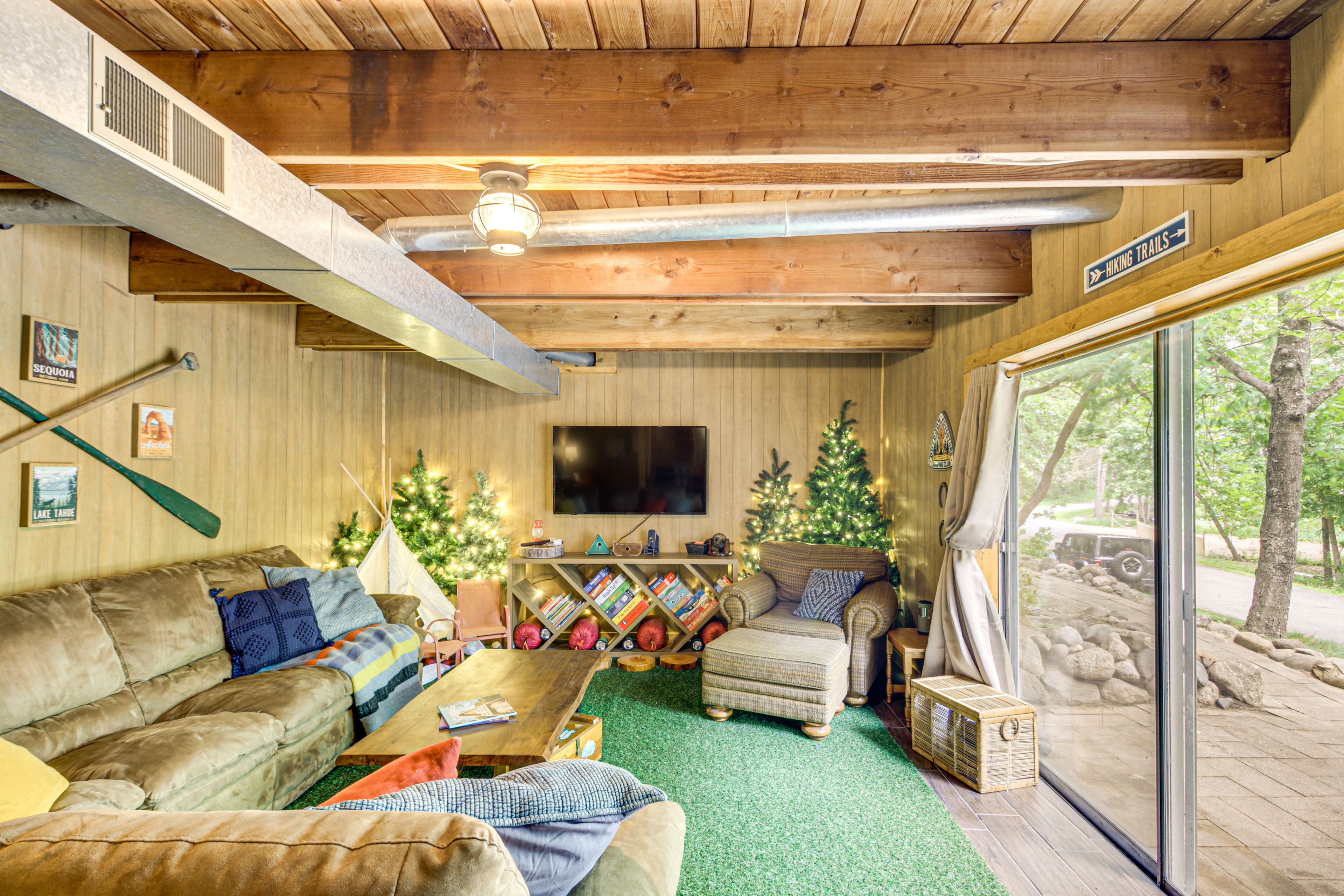 Family Room | Smart TV | Children's Toys | Workstation | Lower Level