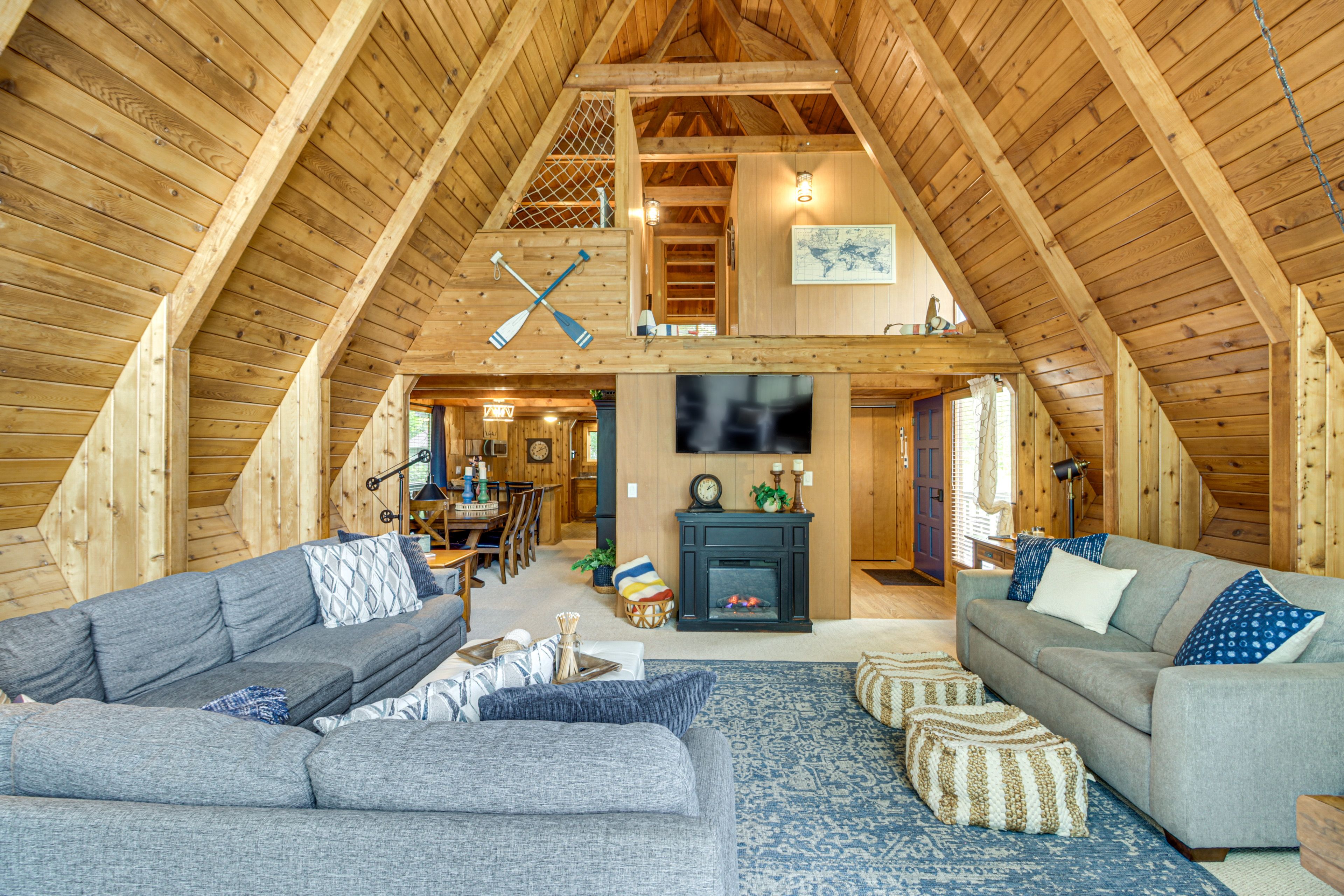 Living Room | Piano | Board Games | Sleeper Sofa | Main Level