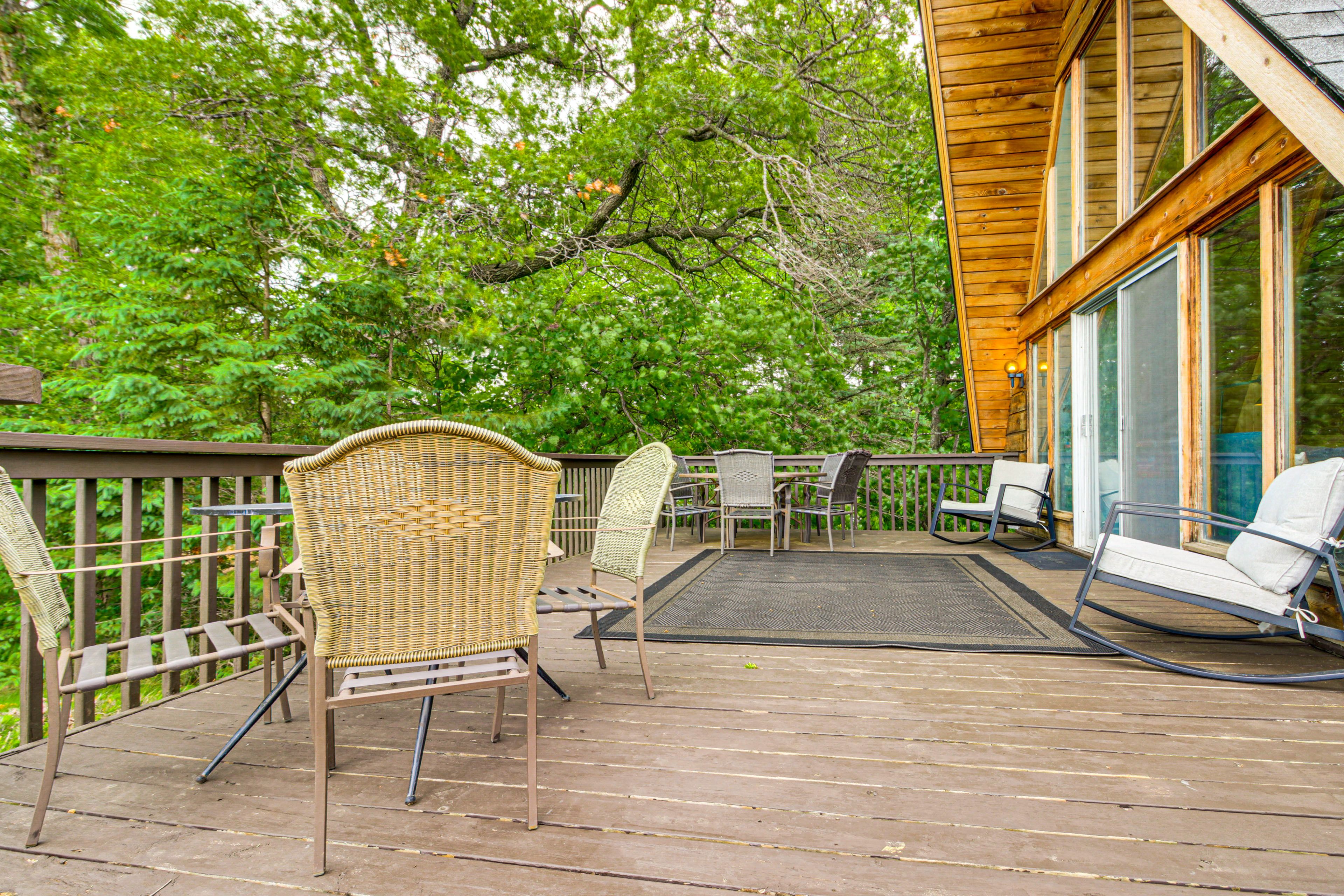Wraparound Deck | Outdoor Dining Areas