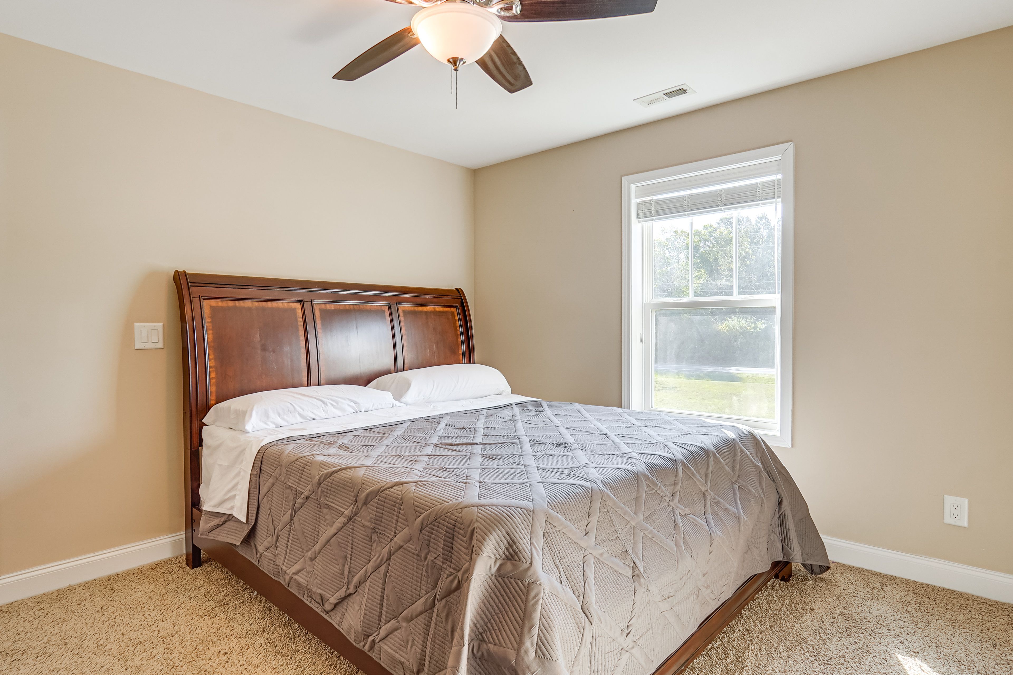 Bedroom 2 | King Bed | Linens Provided | 2nd Floor