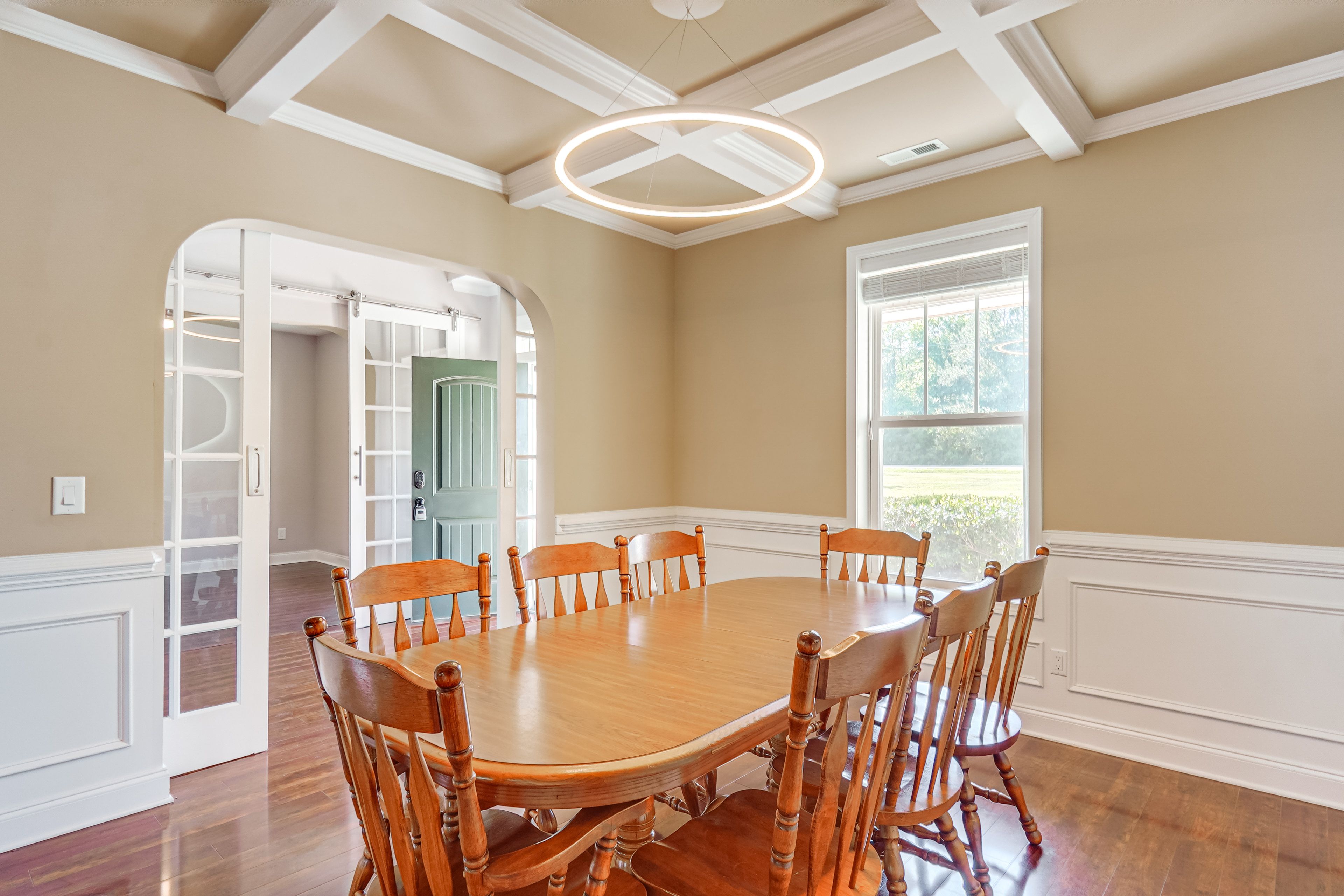 Dining Room | Dishware/Flatware Provided | 1st Floor