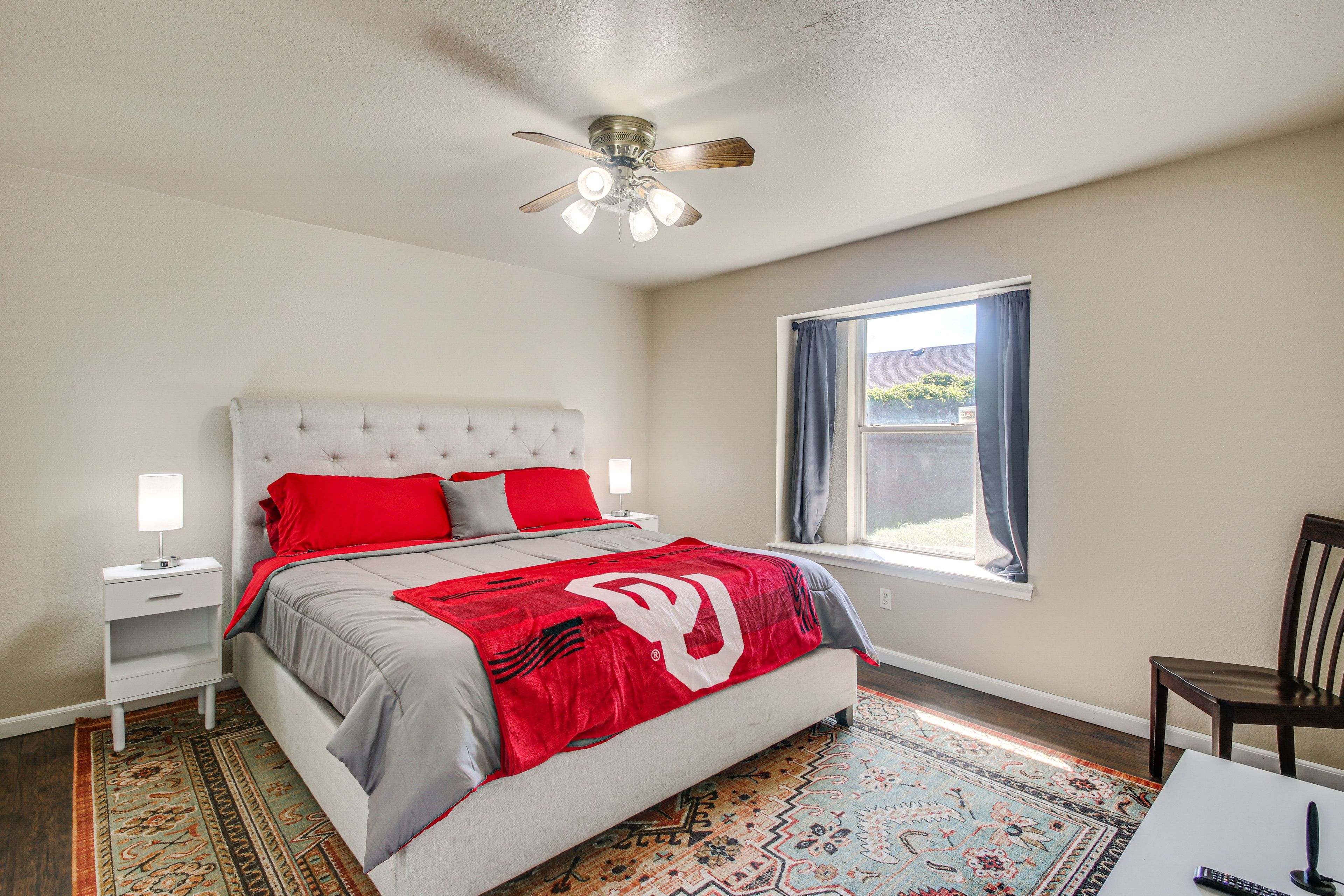 Bedroom 1 | King Bed | Linens Provided | Smart TV