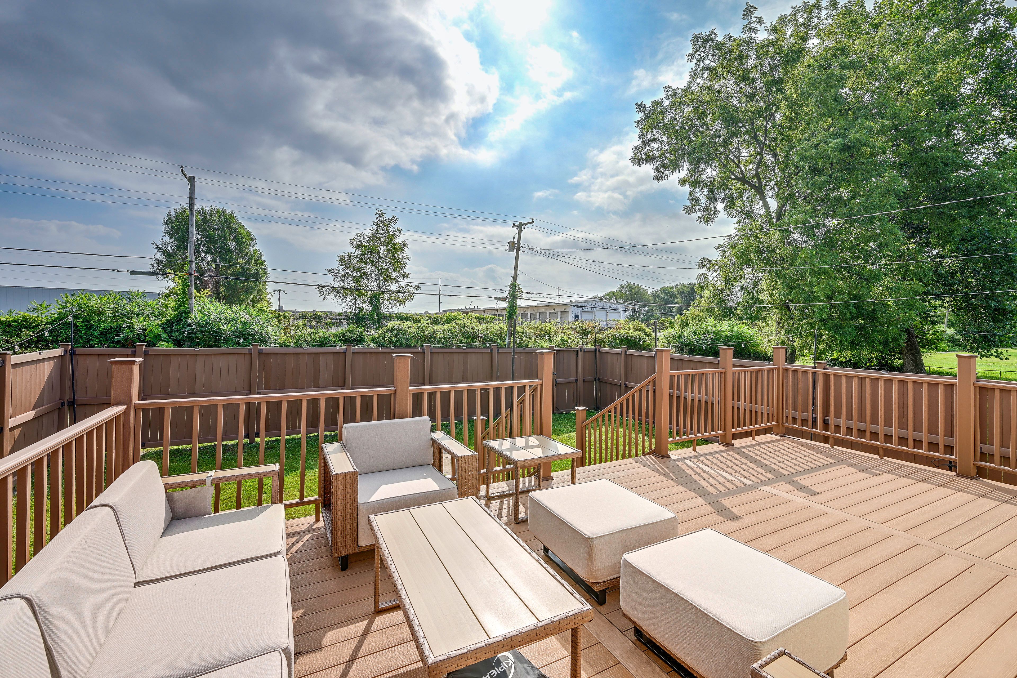 South Bend Vacation Rental | 2BR | 1BA | 976 Sq Ft