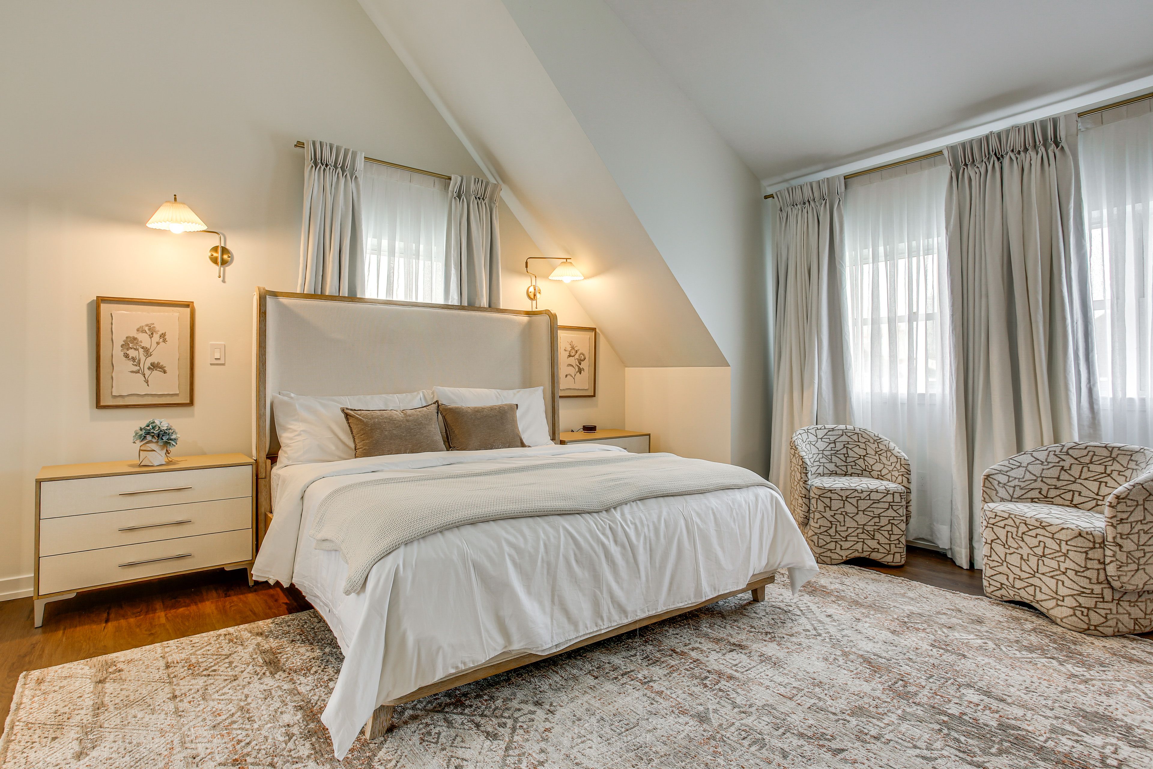 Bedroom 1 | 3rd Floor | King Bed | Smart TV | Linens Provided