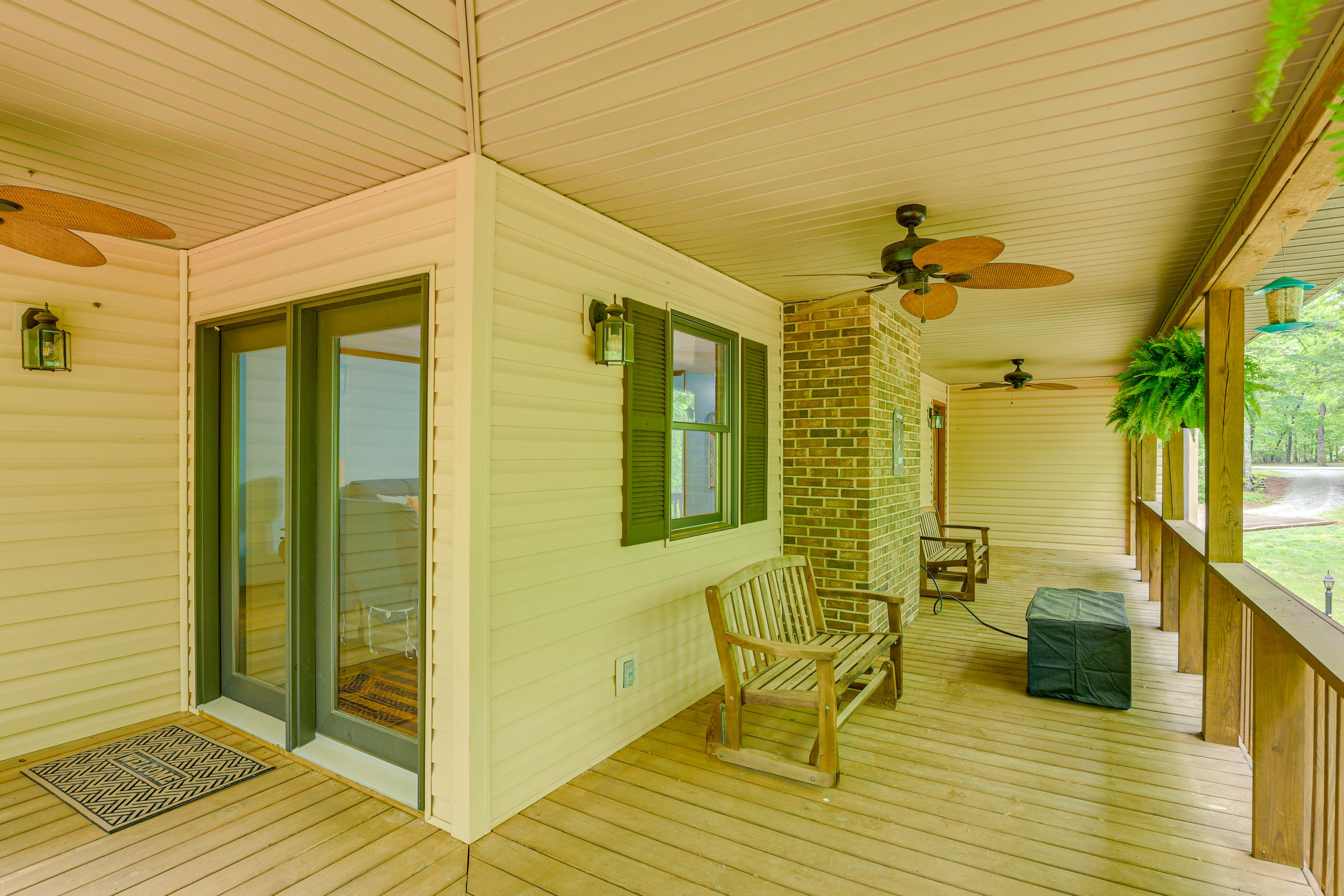 Covered Wraparound Porch