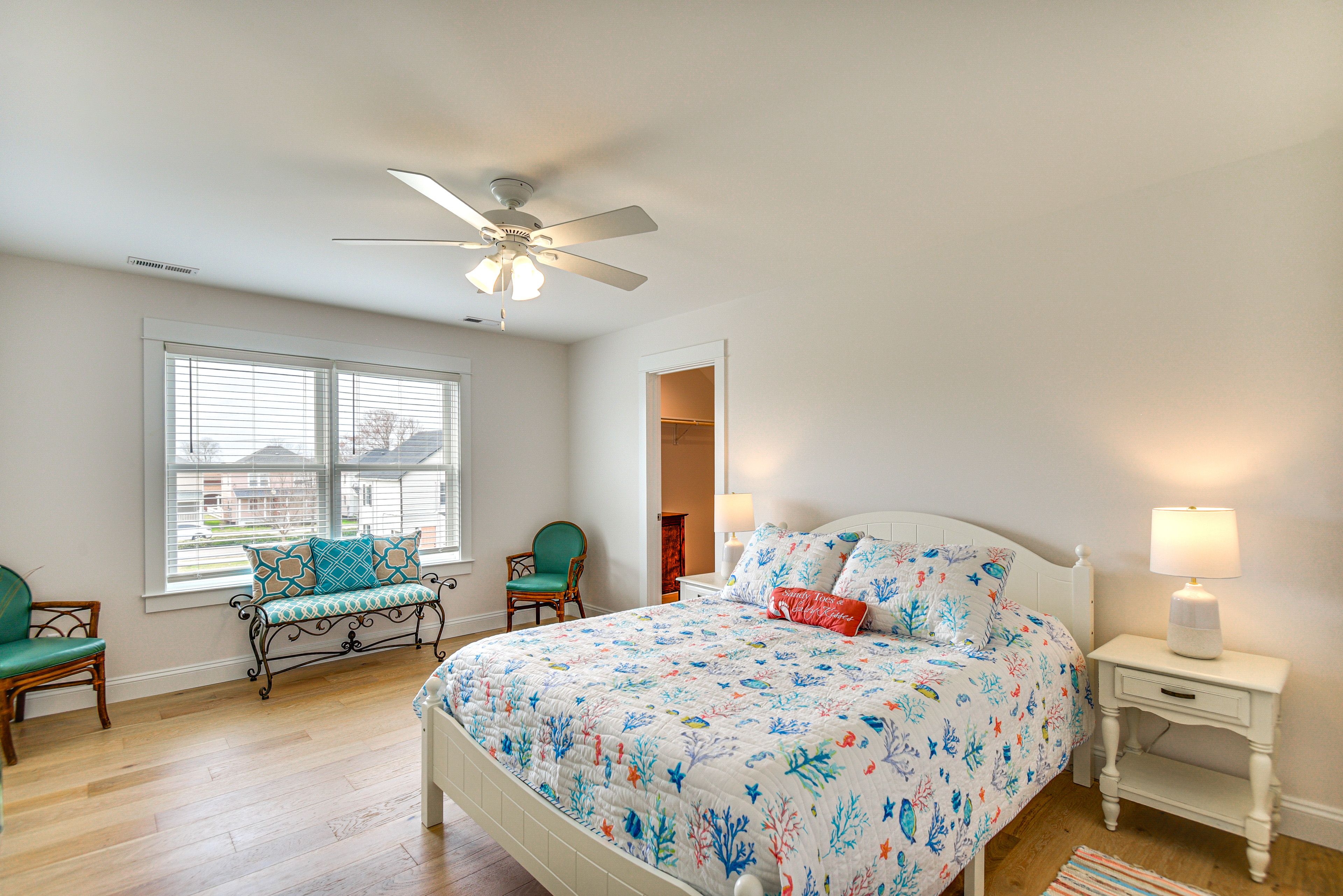 Bedroom 3 | 2nd Floor | Queen Bed | Linens Provided