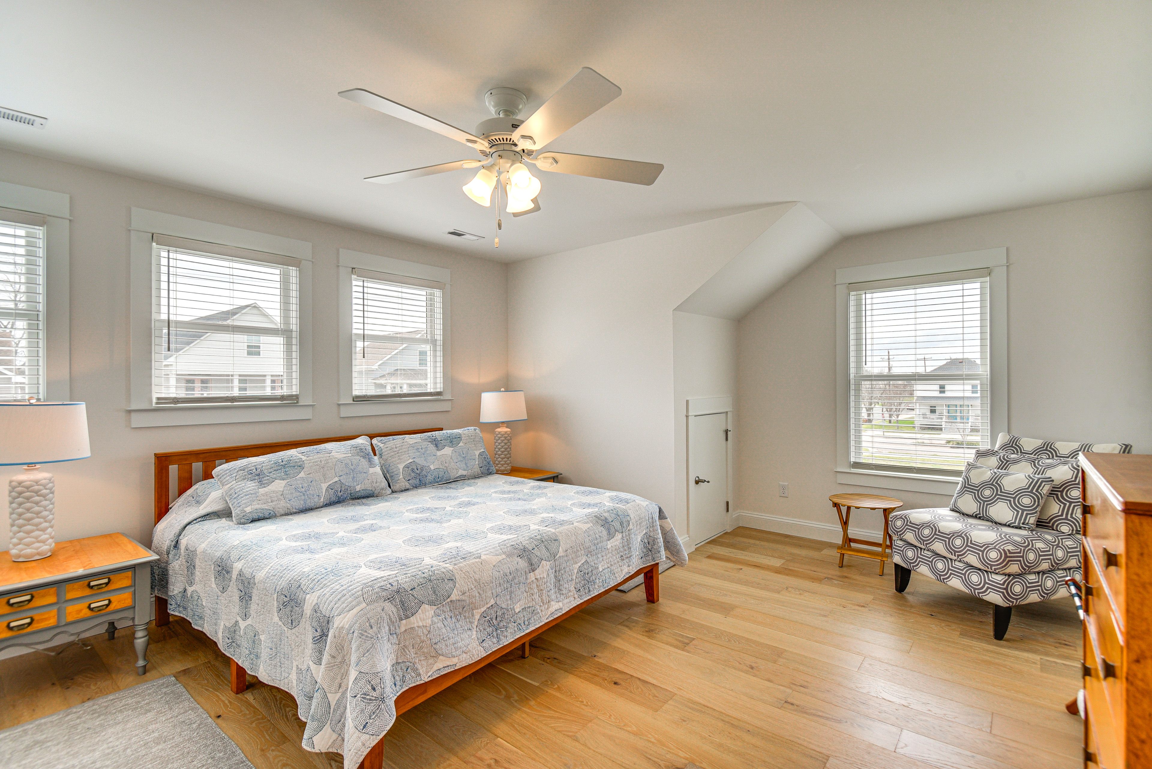 Bedroom 2 | 2nd Floor | King Bed | Linens Provided