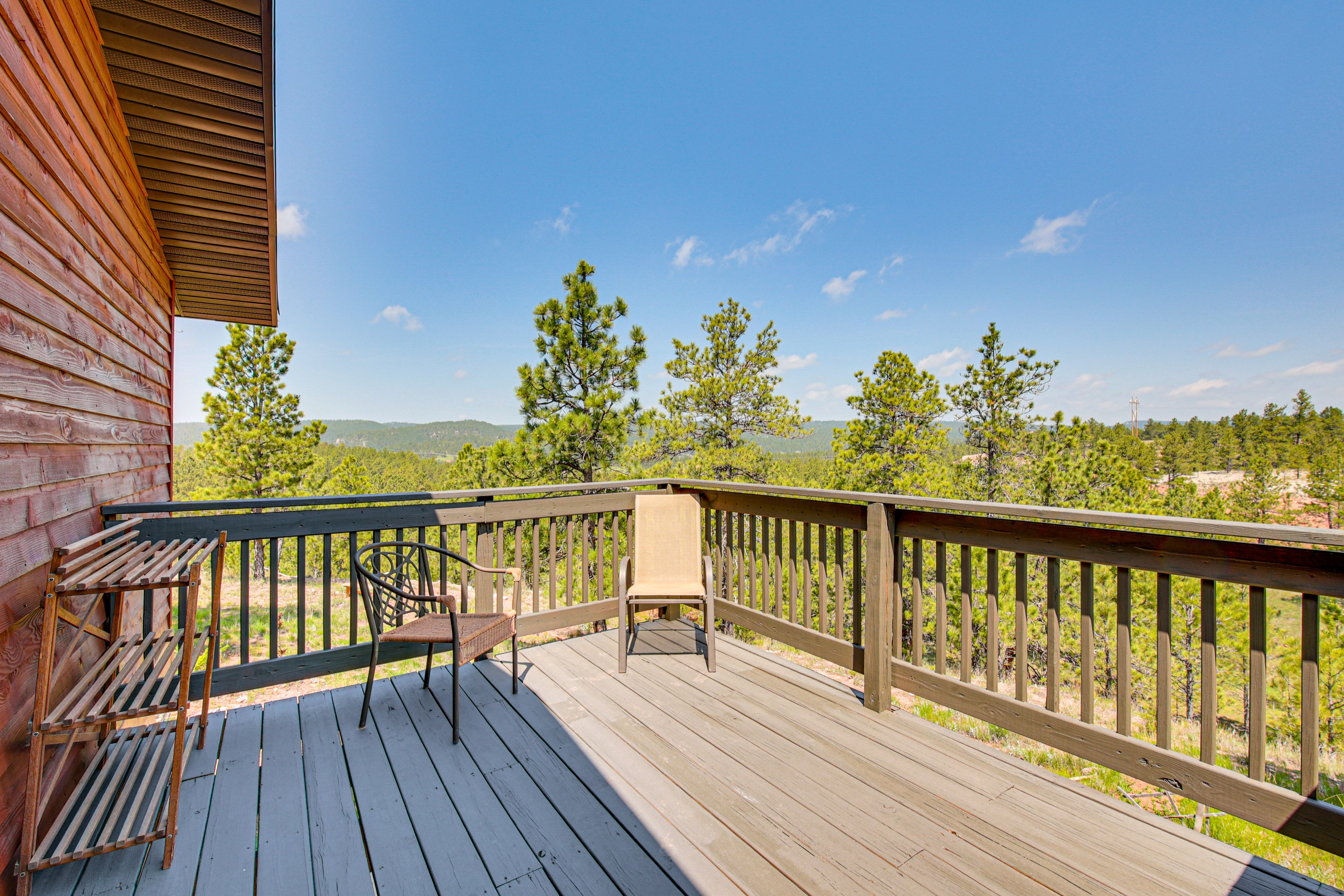 Deck | Seating | Mountain Views