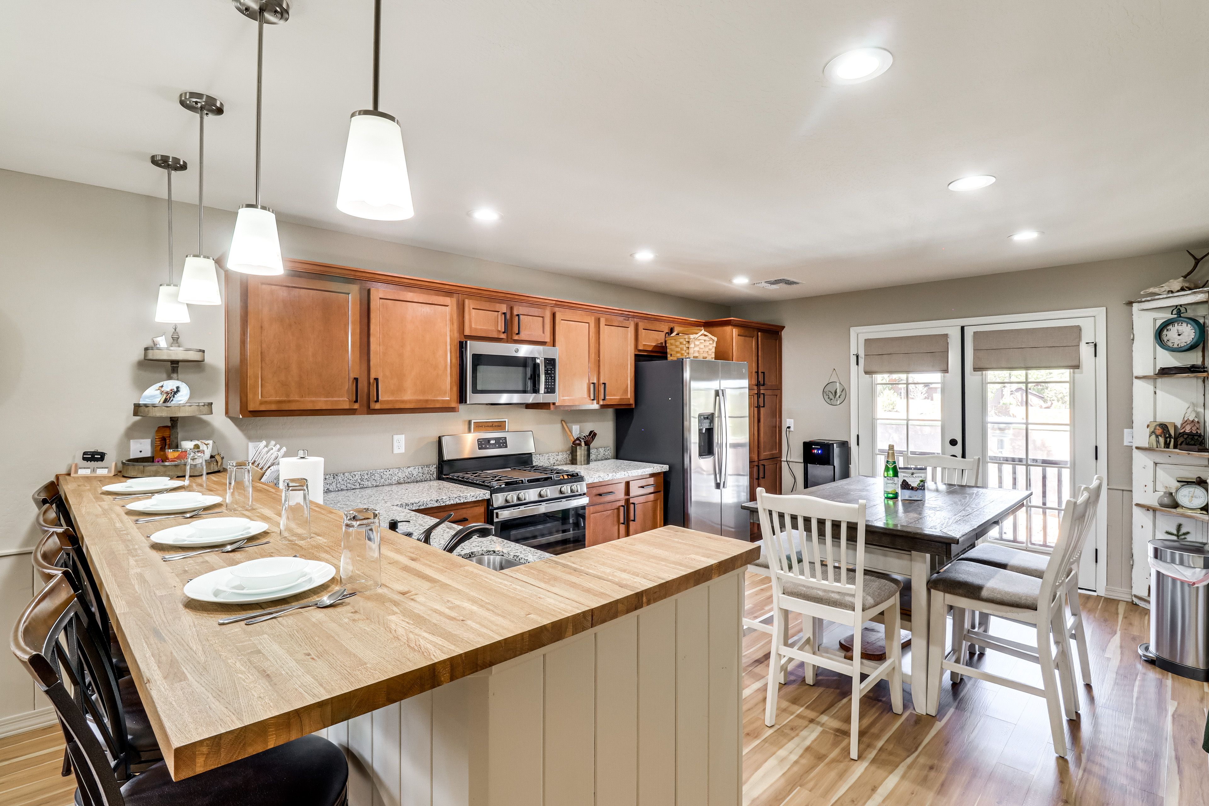 Kitchen | Keurig Coffee Maker | Dishwasher | Dining Table