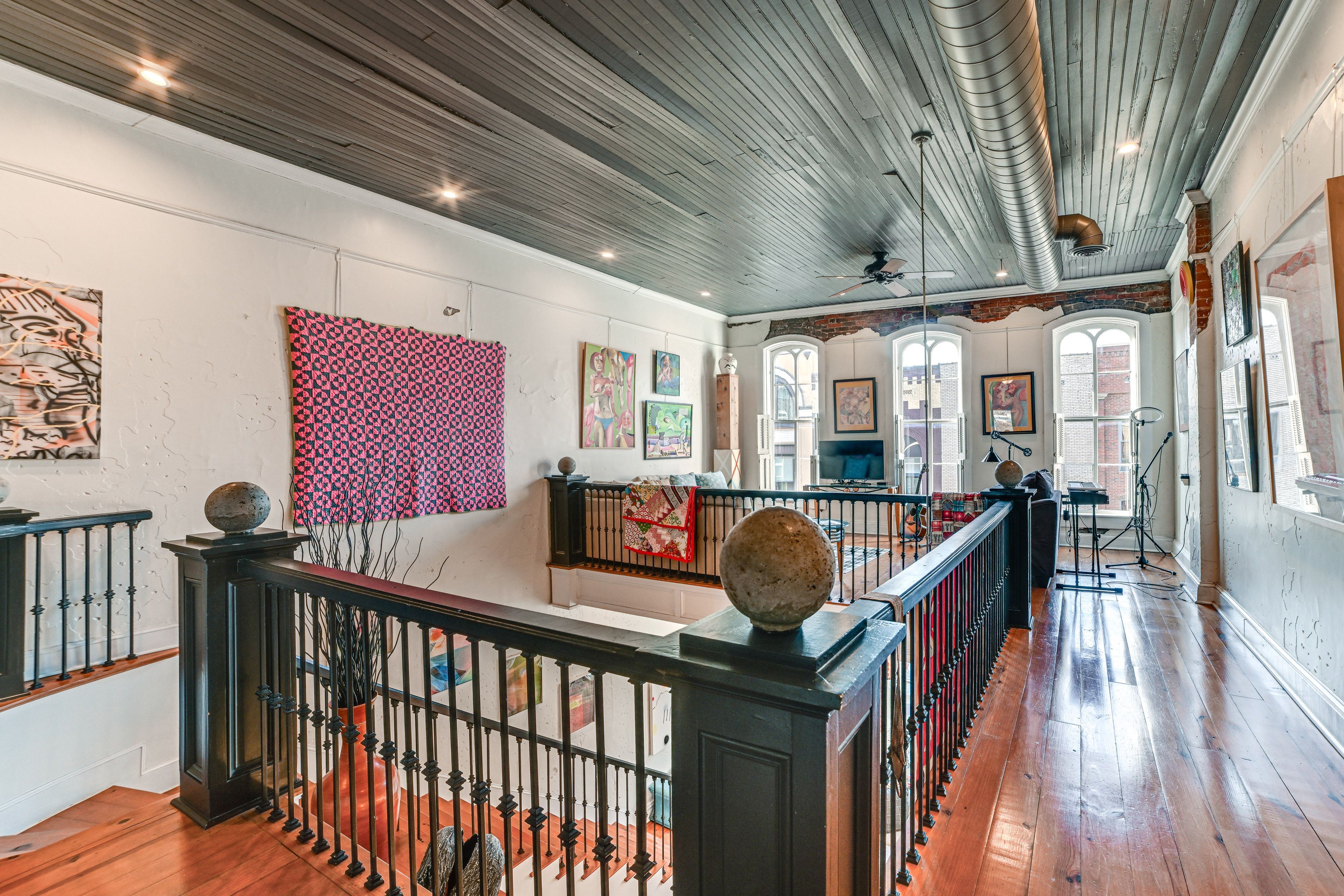 Lofted Living Room | 2nd Floor