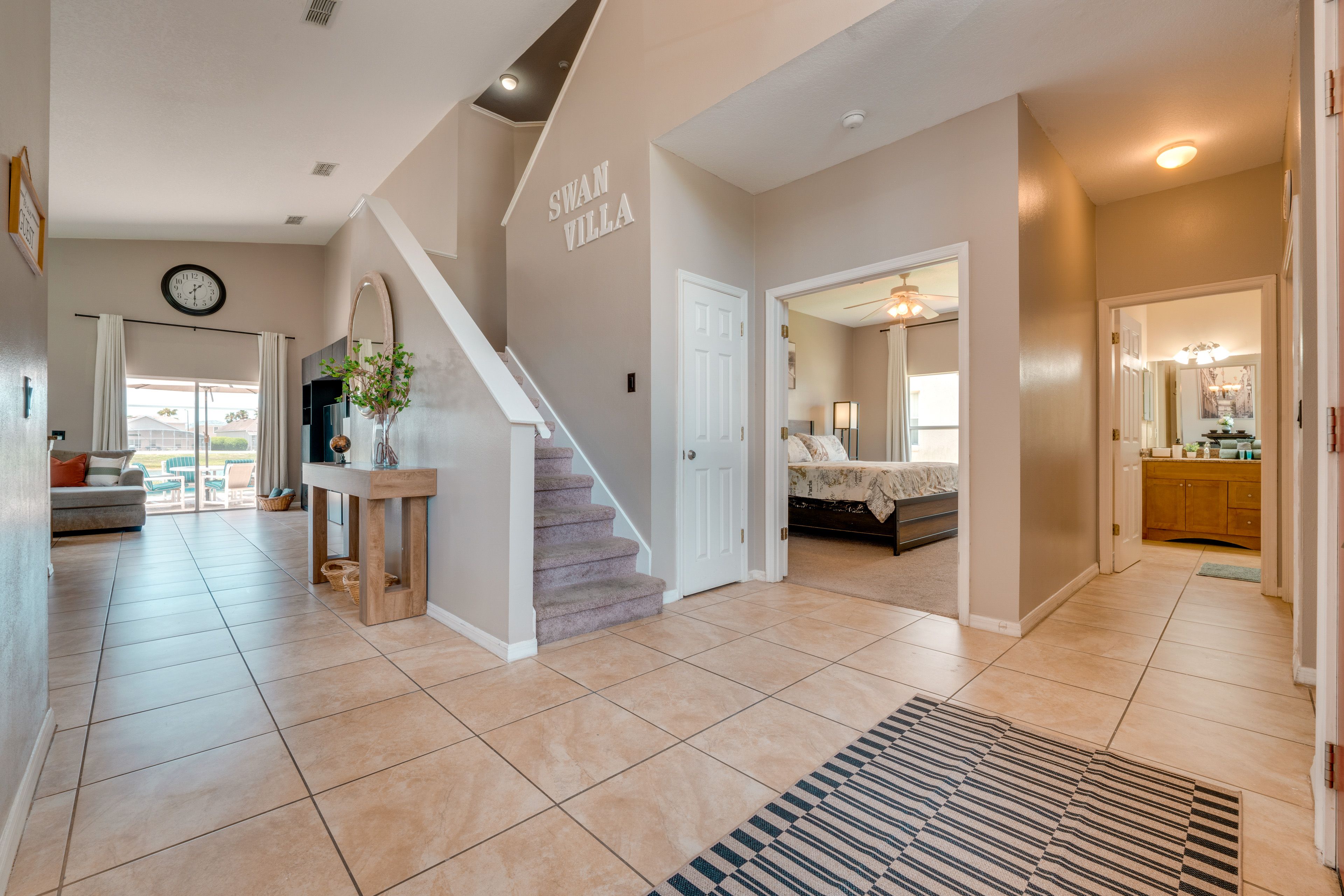 Stairs to Access 2nd Floor
